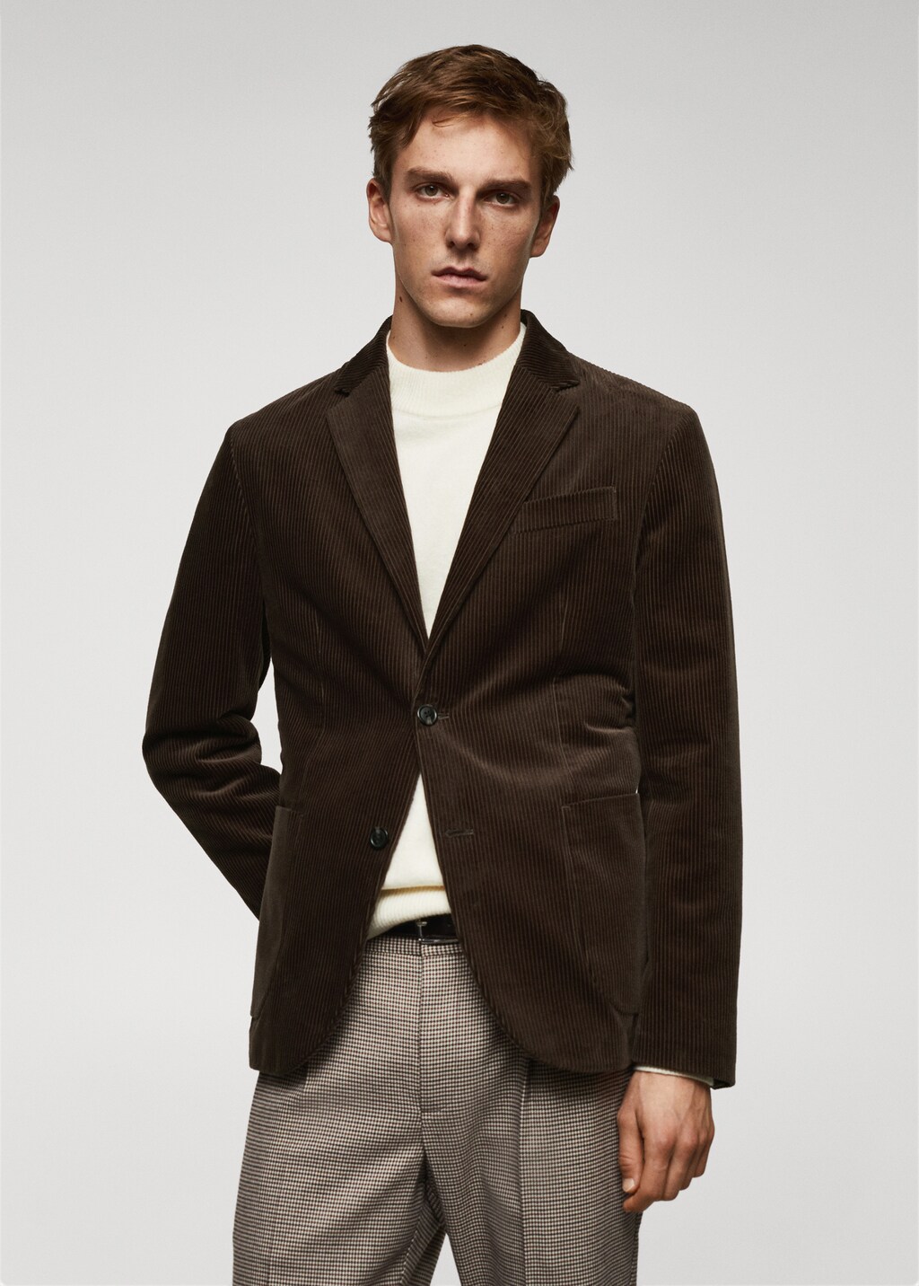 Slim fit corduroy blazer outlet