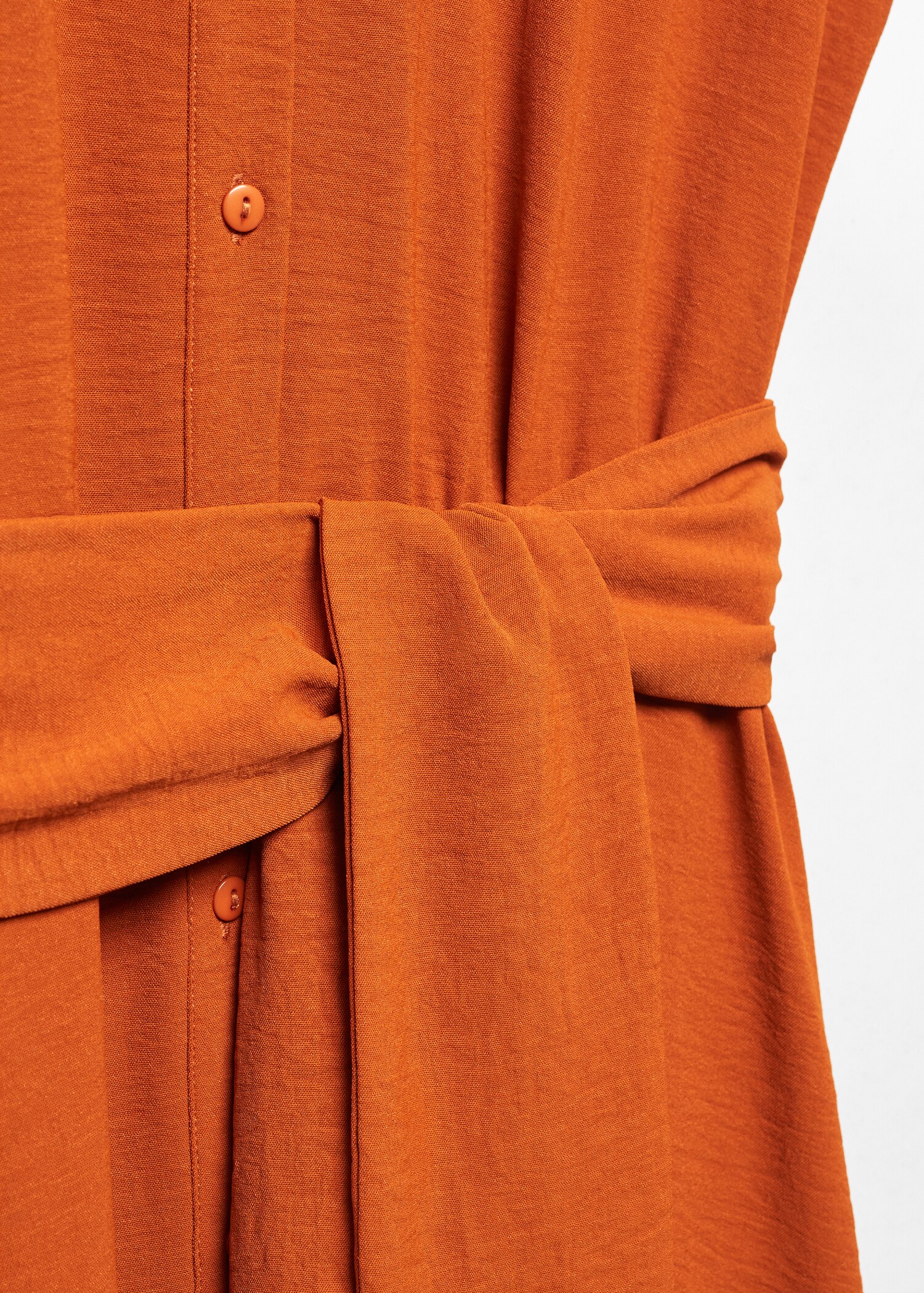 Vestido camisero midi - Detalle del artículo 8