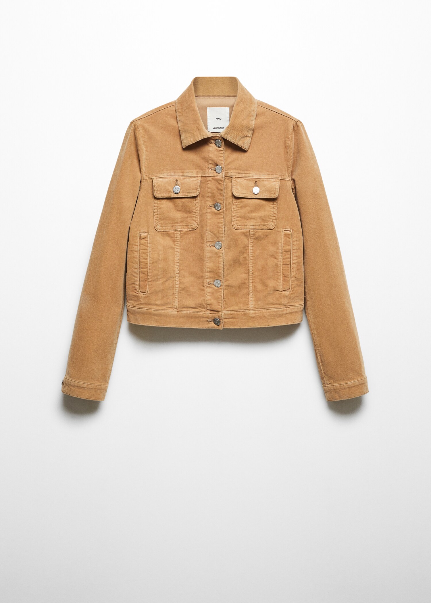 Corduroy jacket with shearling collar - Details of the article 8