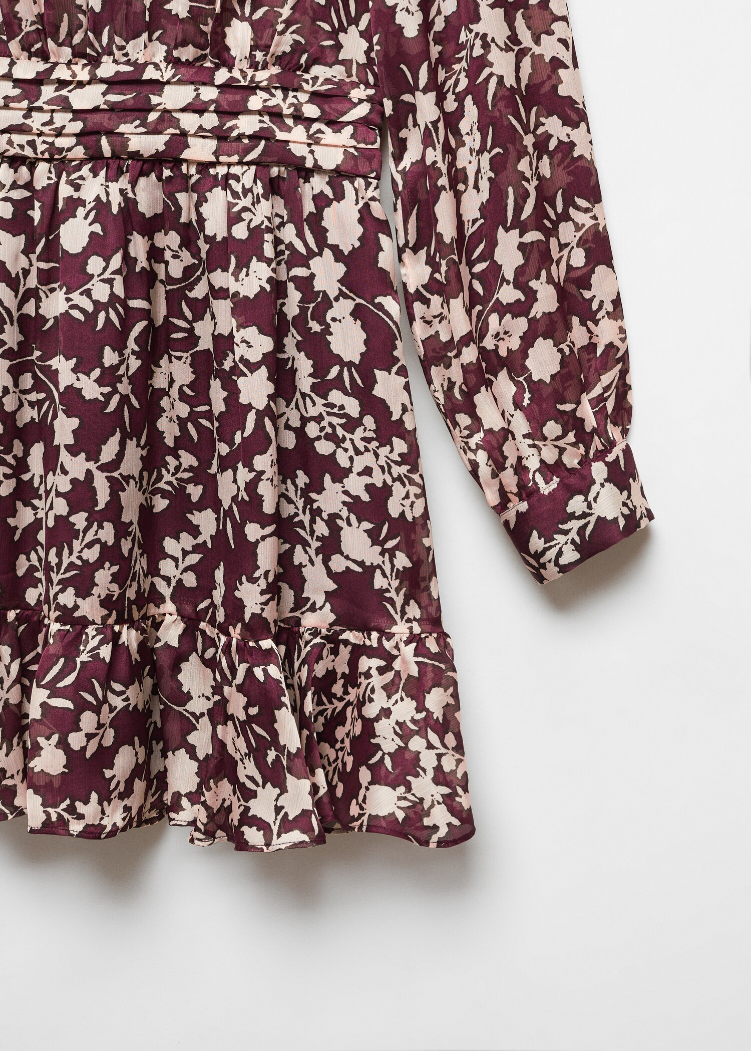 Flowy flower printed dress - Details of the article 8