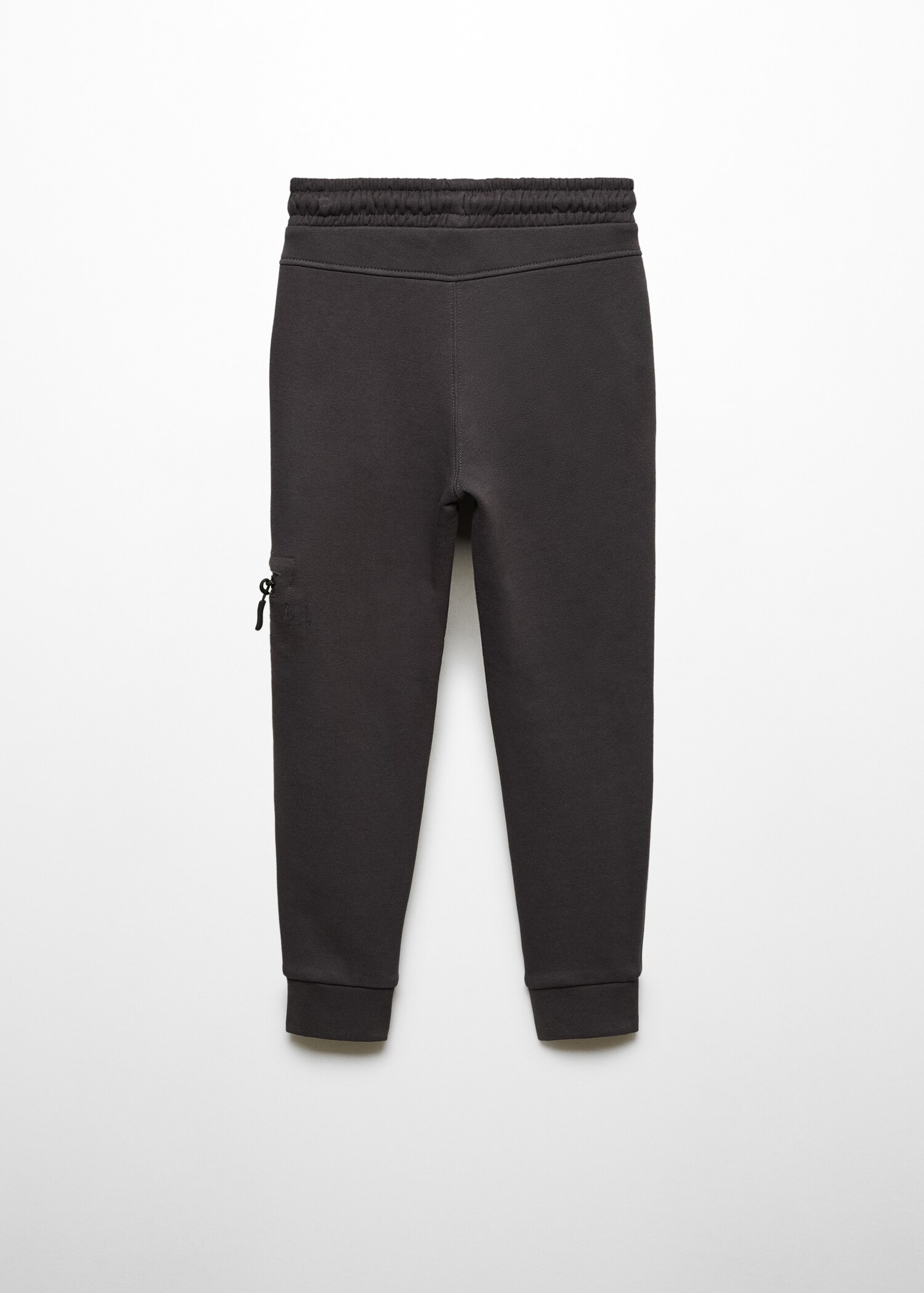 Cotton jogger-style trousers - Reverse of the article