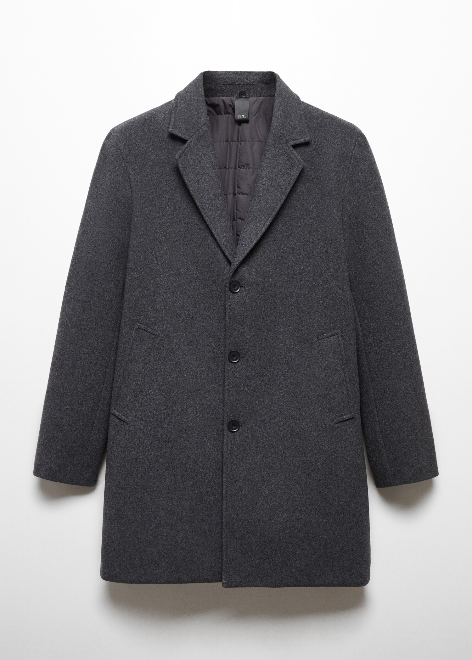 Detachable hood wool coat - Details of the article 8