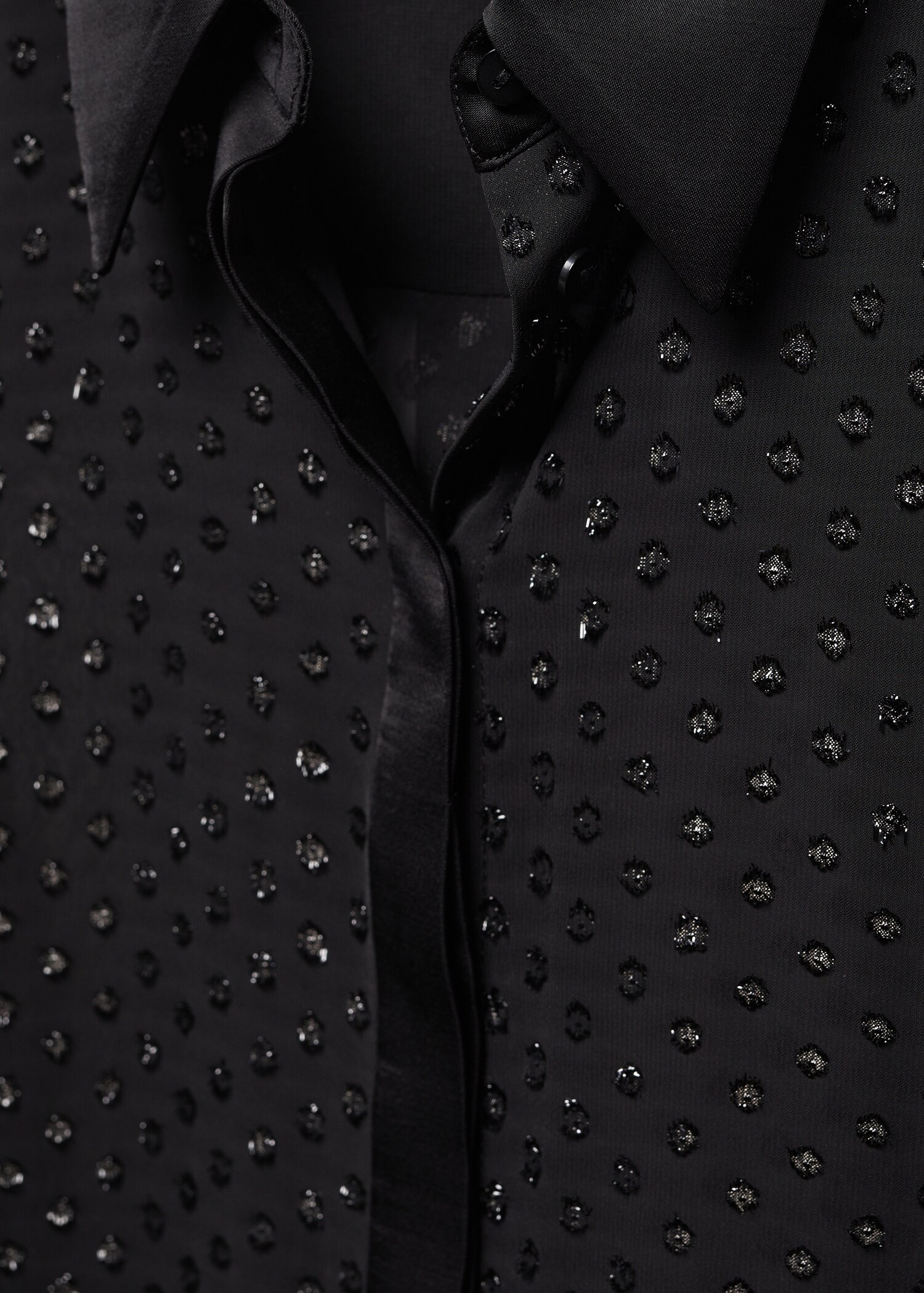Camisa semitransparente plumeti - Detalle del artículo 8