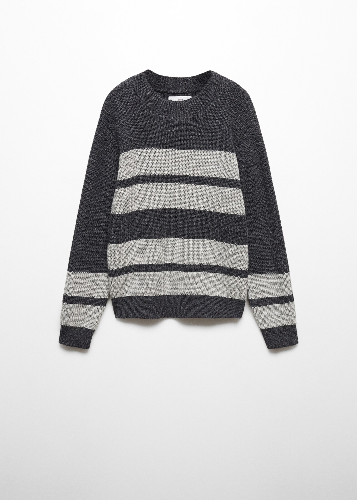 Knit striped sweater - Article without model