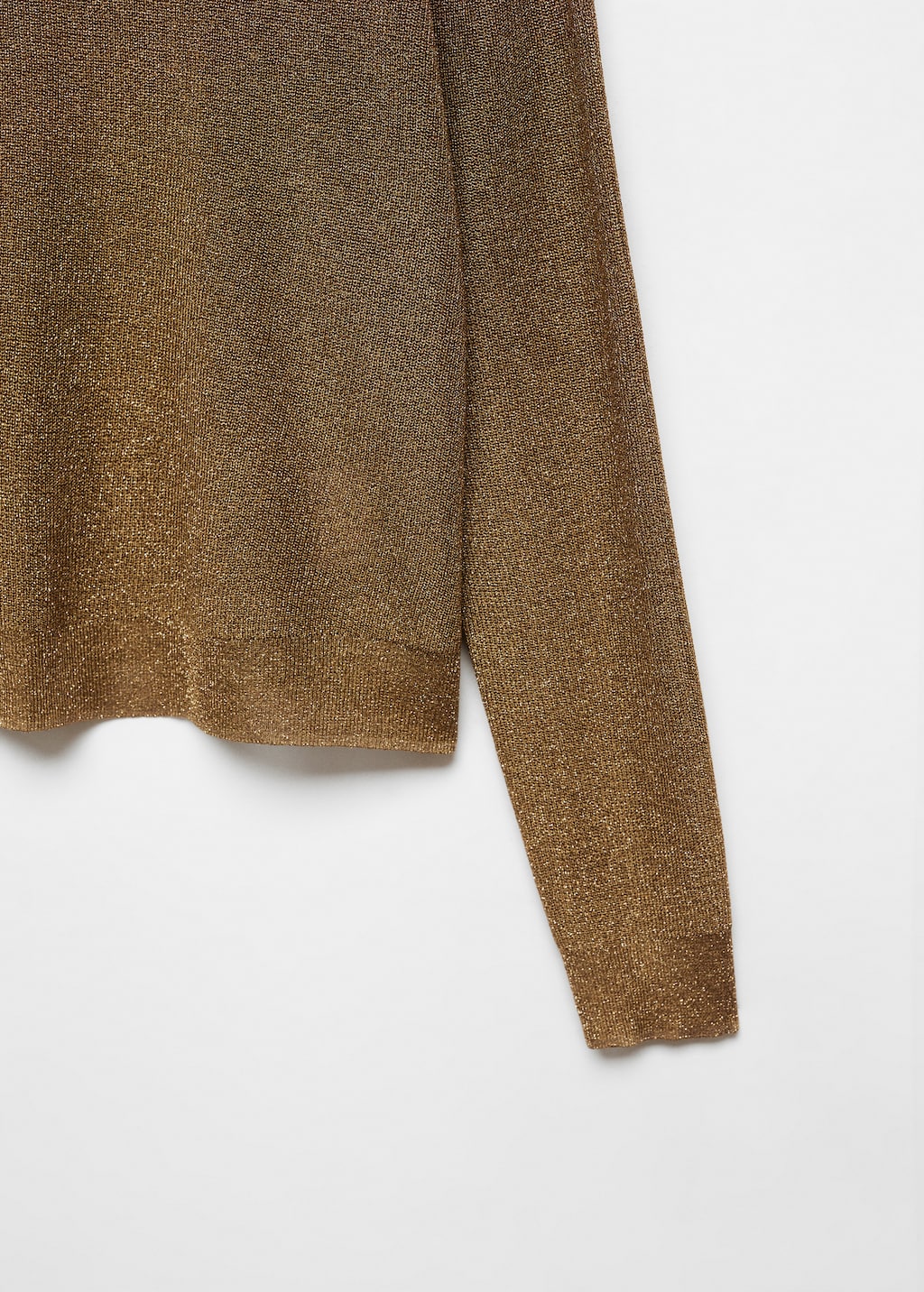 Lurex pullover gold best sale