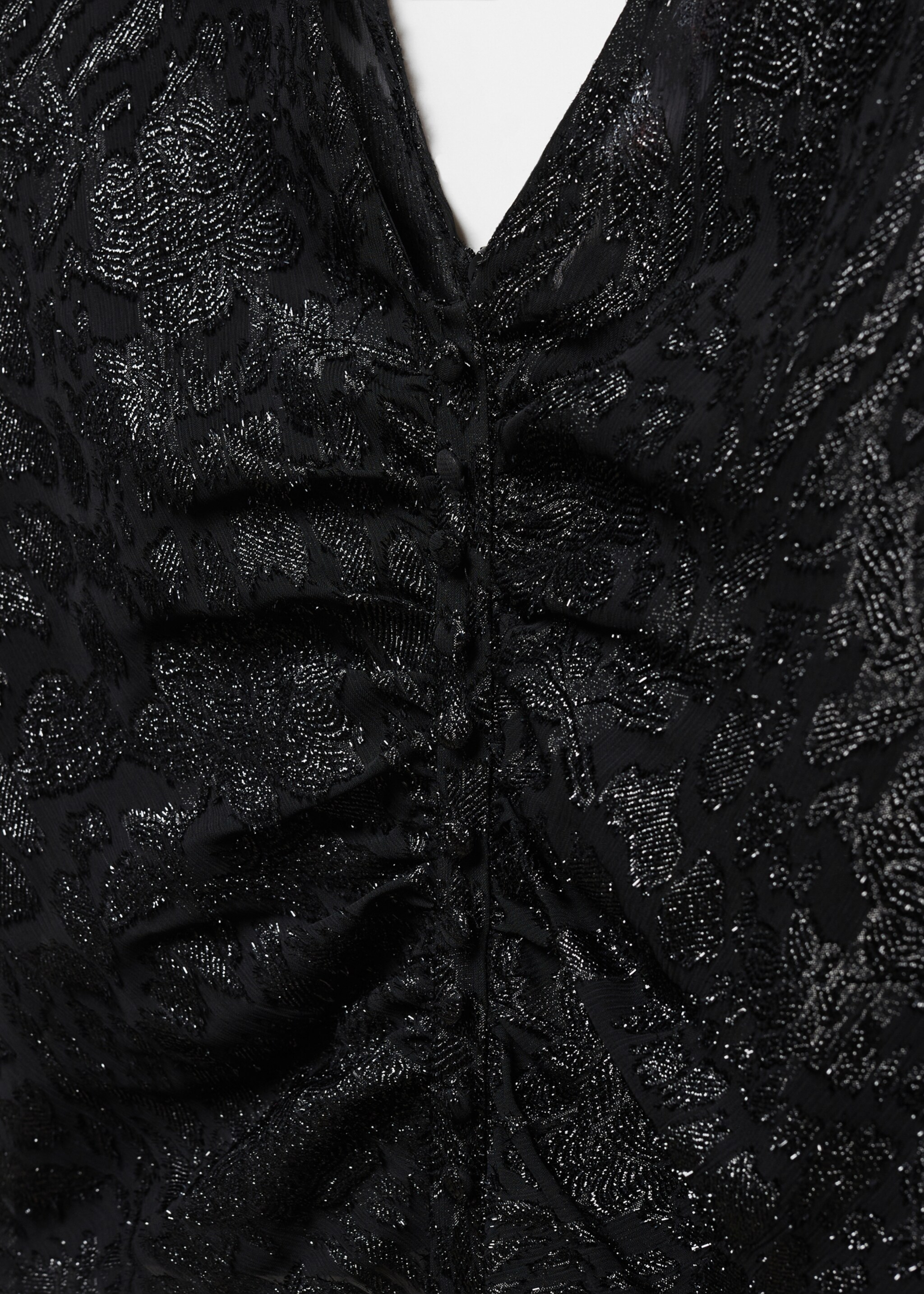 Bluza od žakarda s lureksom - Detalji artikla 8