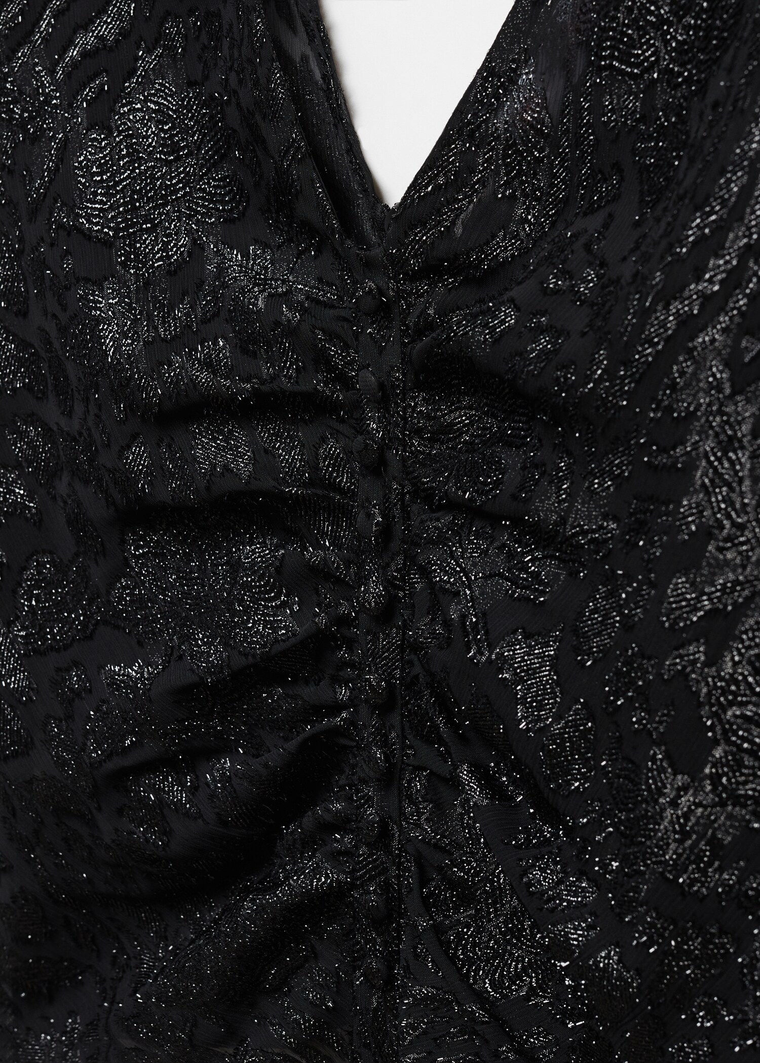 Blusa jacquard lúrex - Detalle del artículo 8