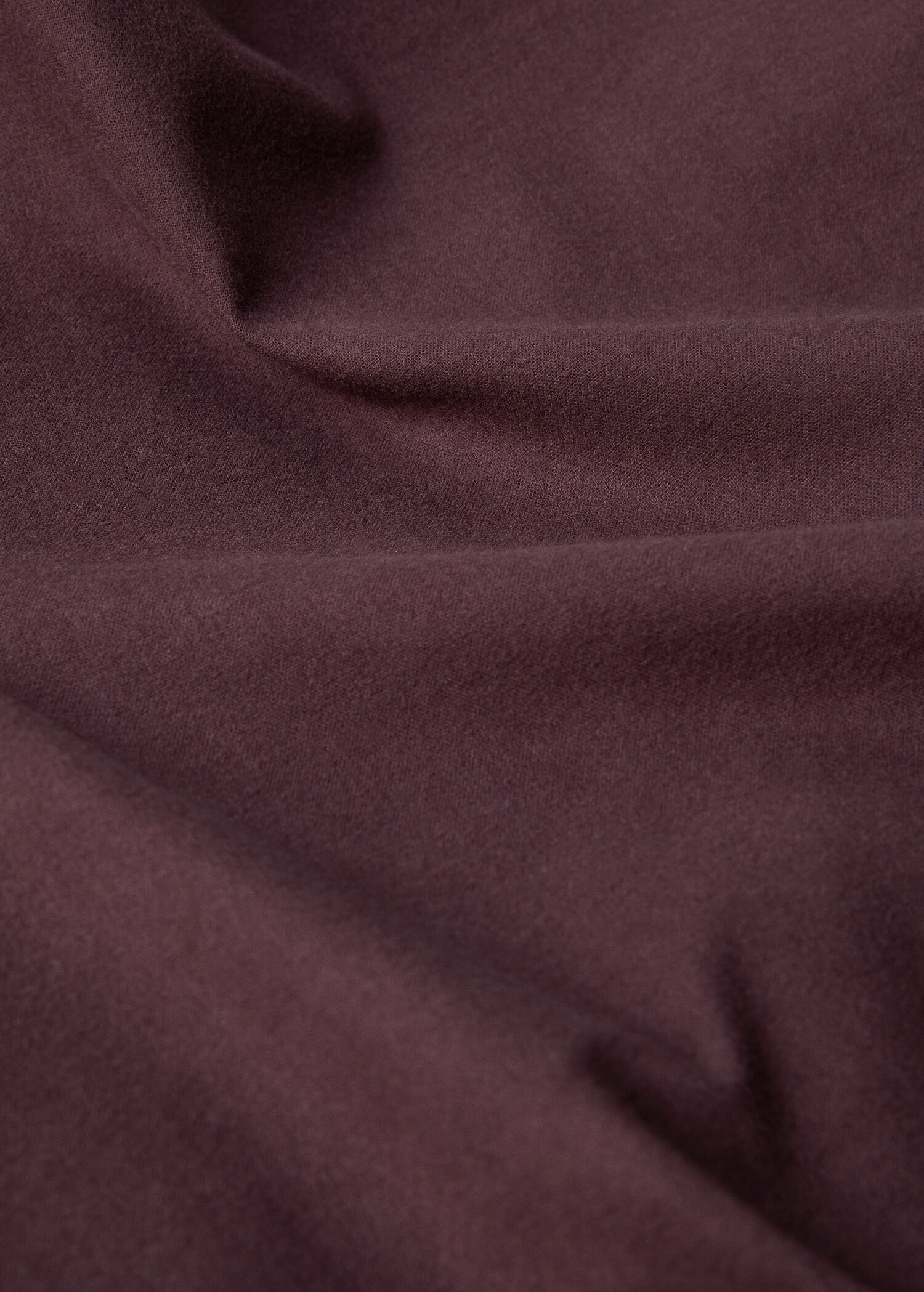 Plain flannel duvet cover Queen bed - Details of the article 2