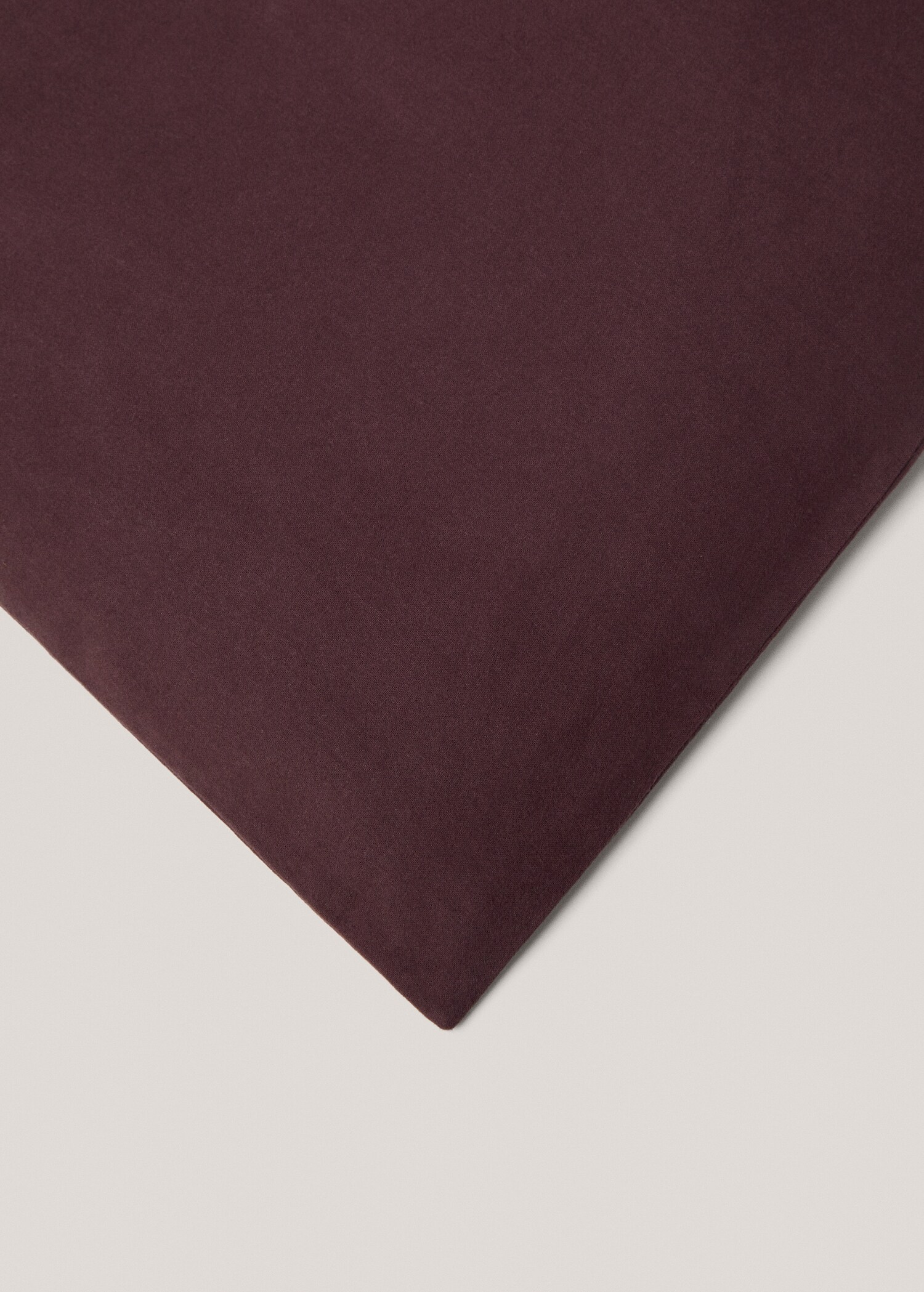 Plain flannel duvet cover Queen bed - Details of the article 3