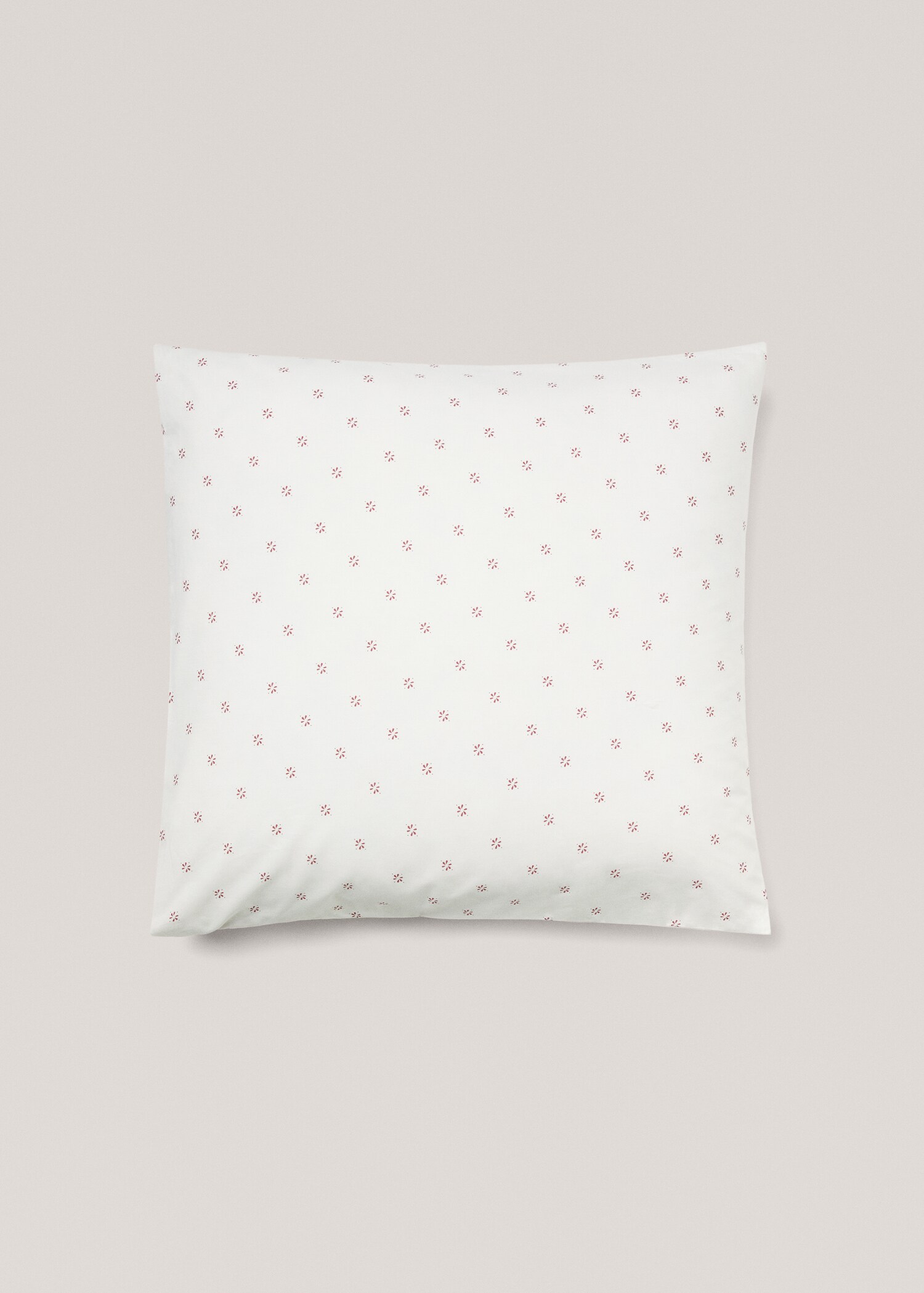 Floral print cushion case 60X60cm (2 pack) - Article without model