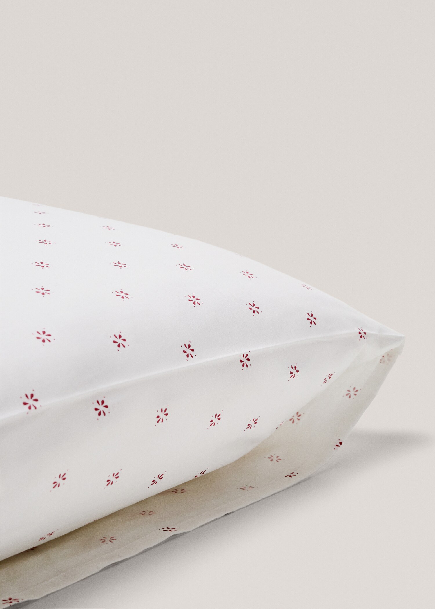 Floral print cushion case 60X60cm (2 pack) - Details of the article 4