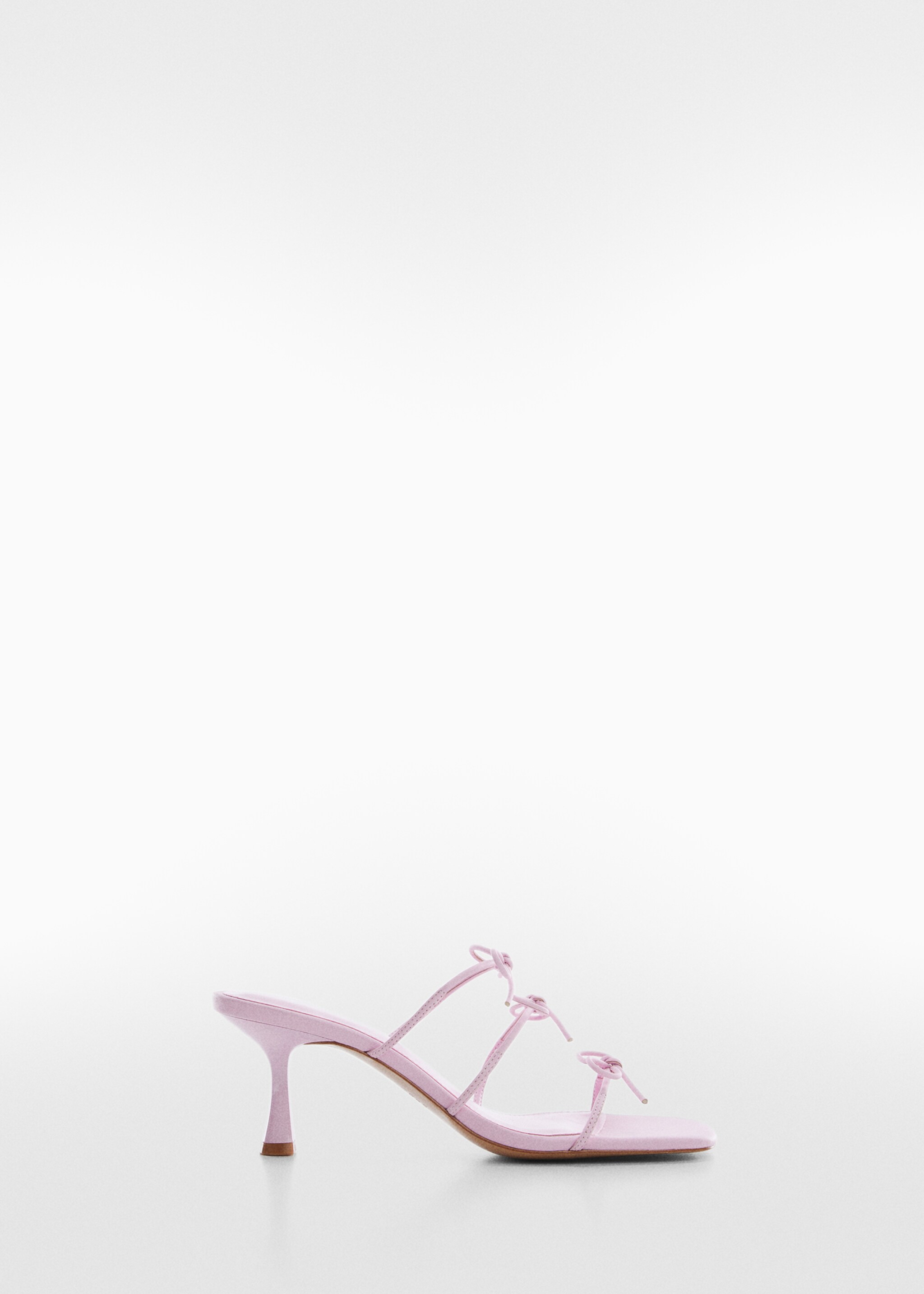 Bows leather sandals - Article without model, Light/Pastel Purple. Ref: 57040049-00.