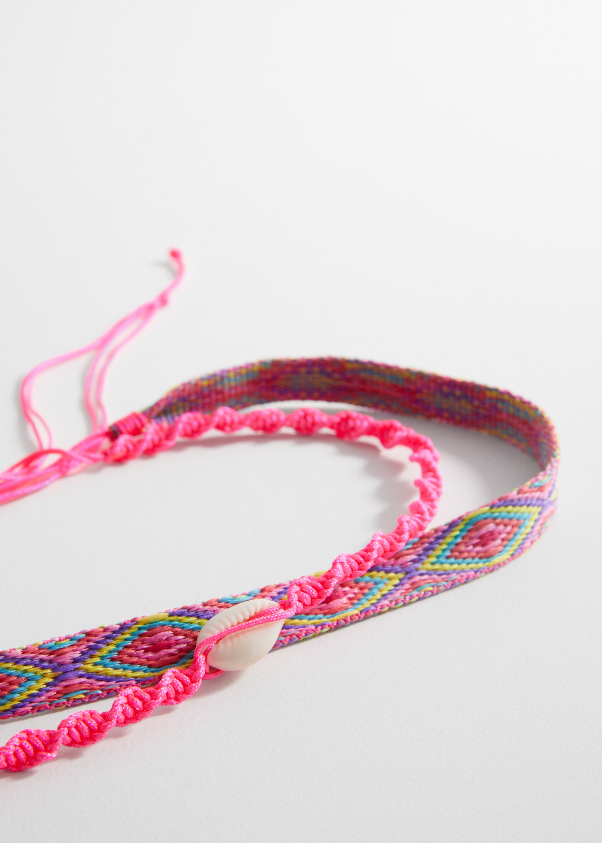 Combined necklace pack - Medium plane, Pink. Ref: 57040063-00.