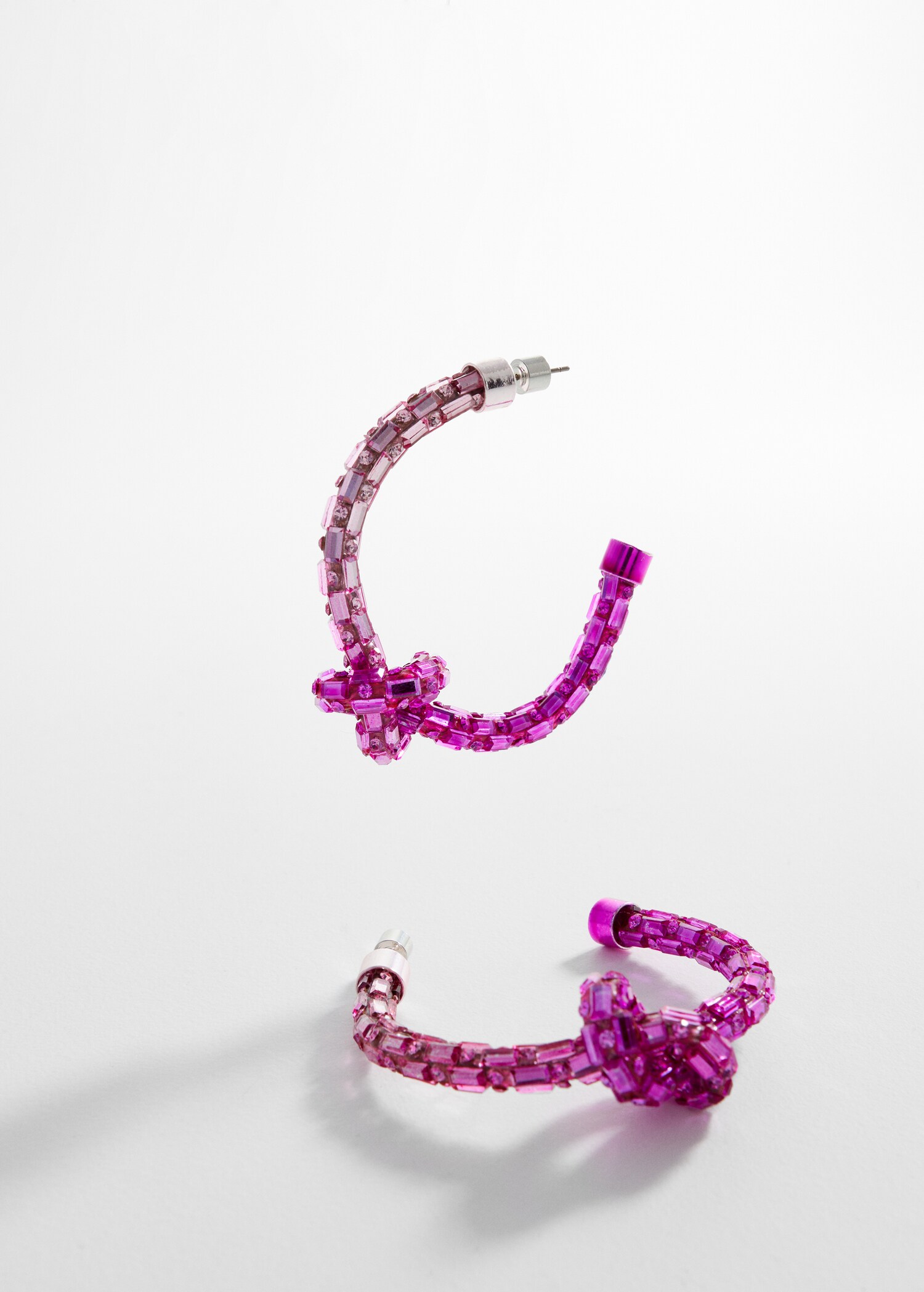 Pendientes aros strass - Detalle del artículo 1