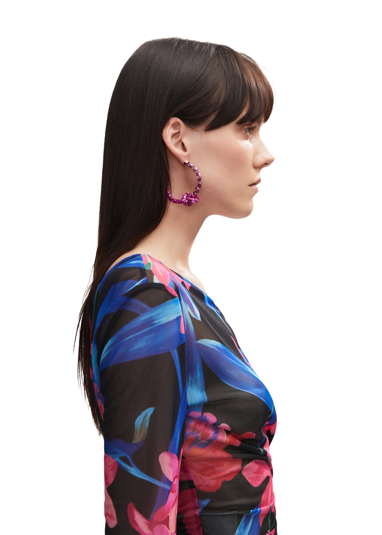 Pendientes aros strass - Detalle del artículo 6