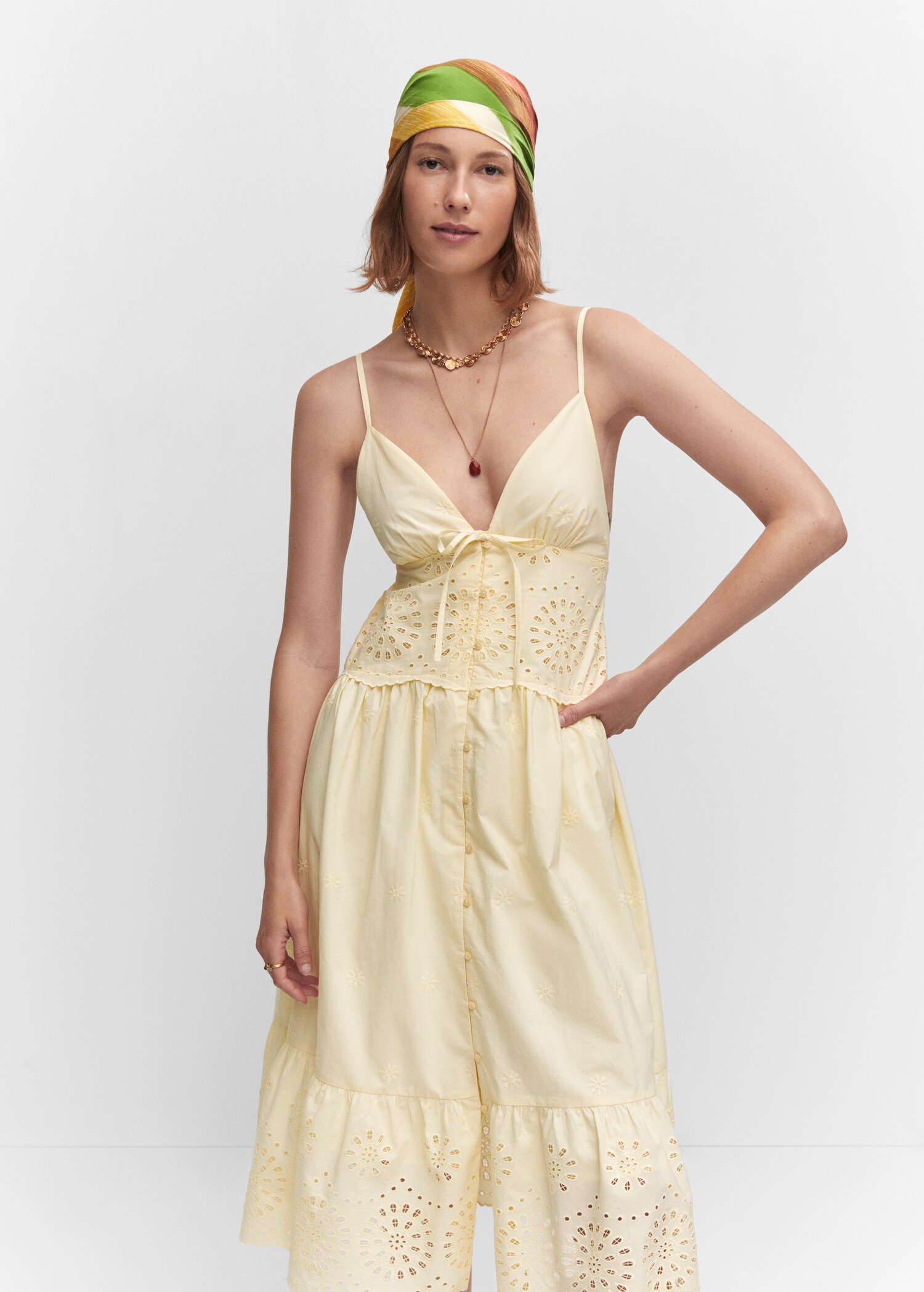 Cross Front Sleeveless Solid Color V- neck Openwork Jumpsuits