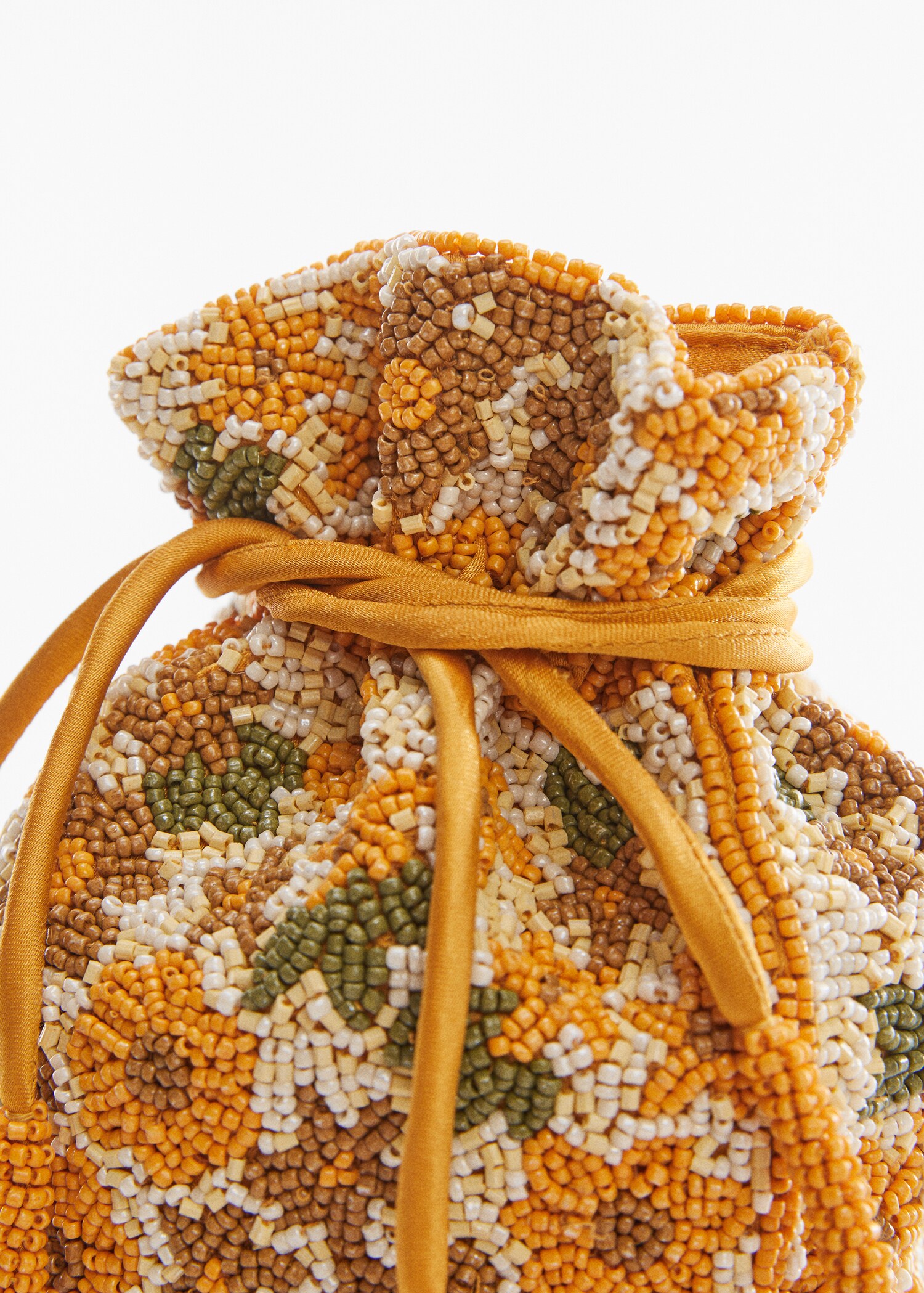 Bucket Bag mit kombinierten Schmuckperlen - Detail des Artikels 1