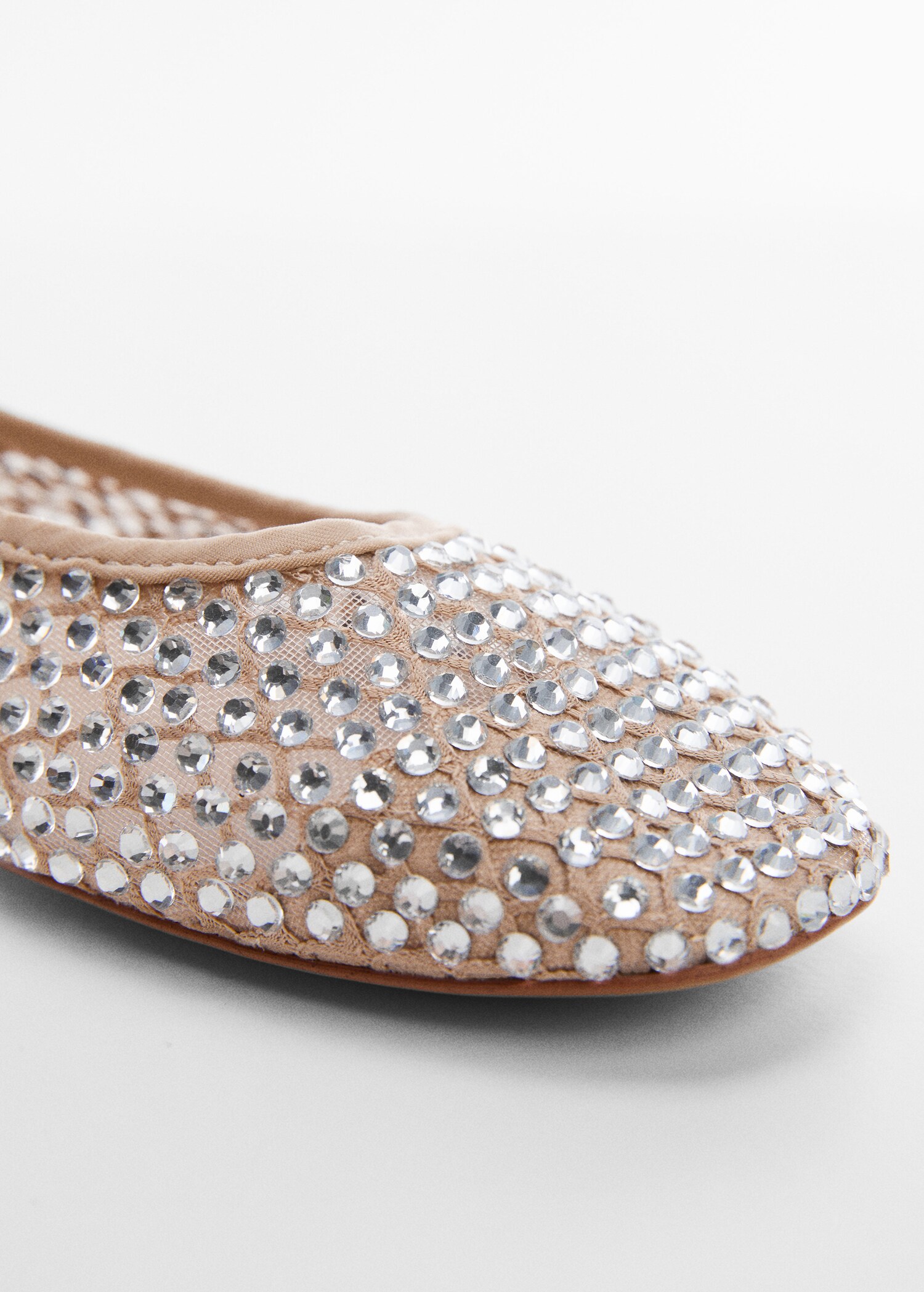 Rhinestone ballet flats - Details of the article 2