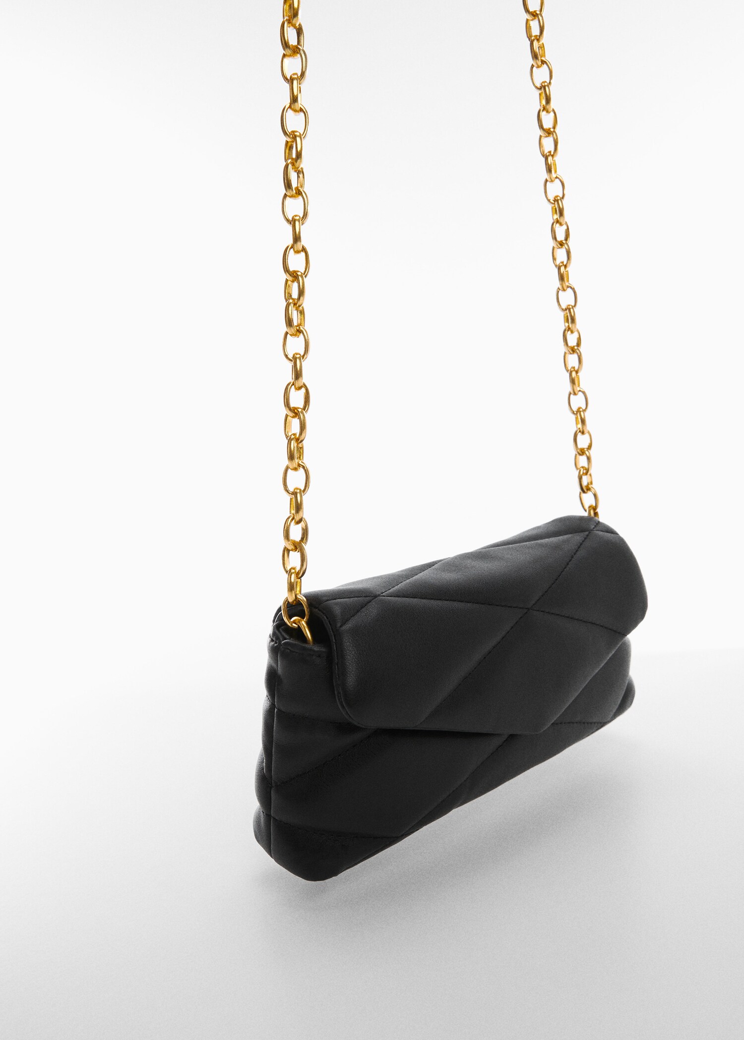 Quilted chain bag - Medium plane