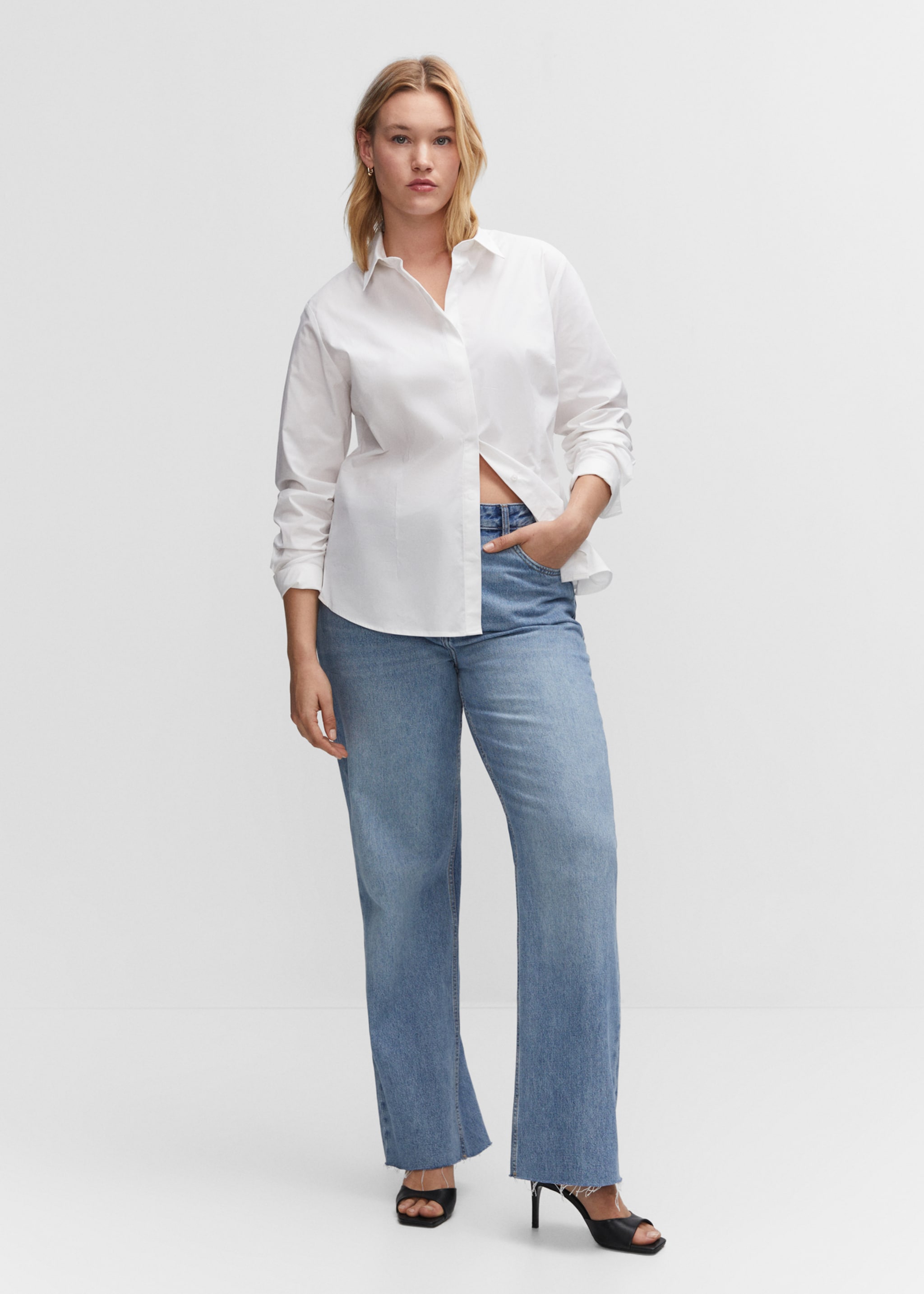 Getailleerde katoenen blouse - Detail van het artikel 3