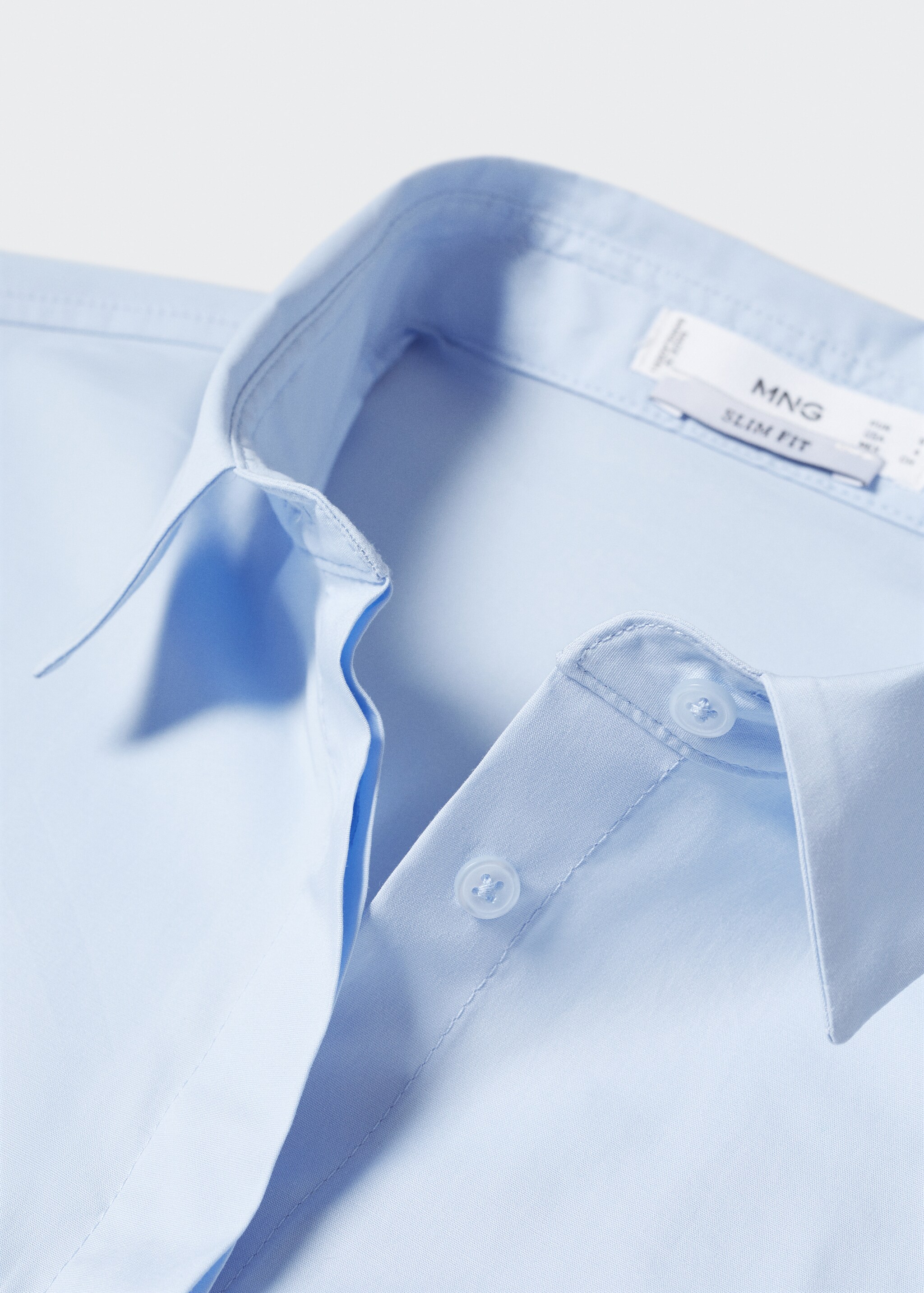 Camisa entallada algodón - Detalle del artículo 8