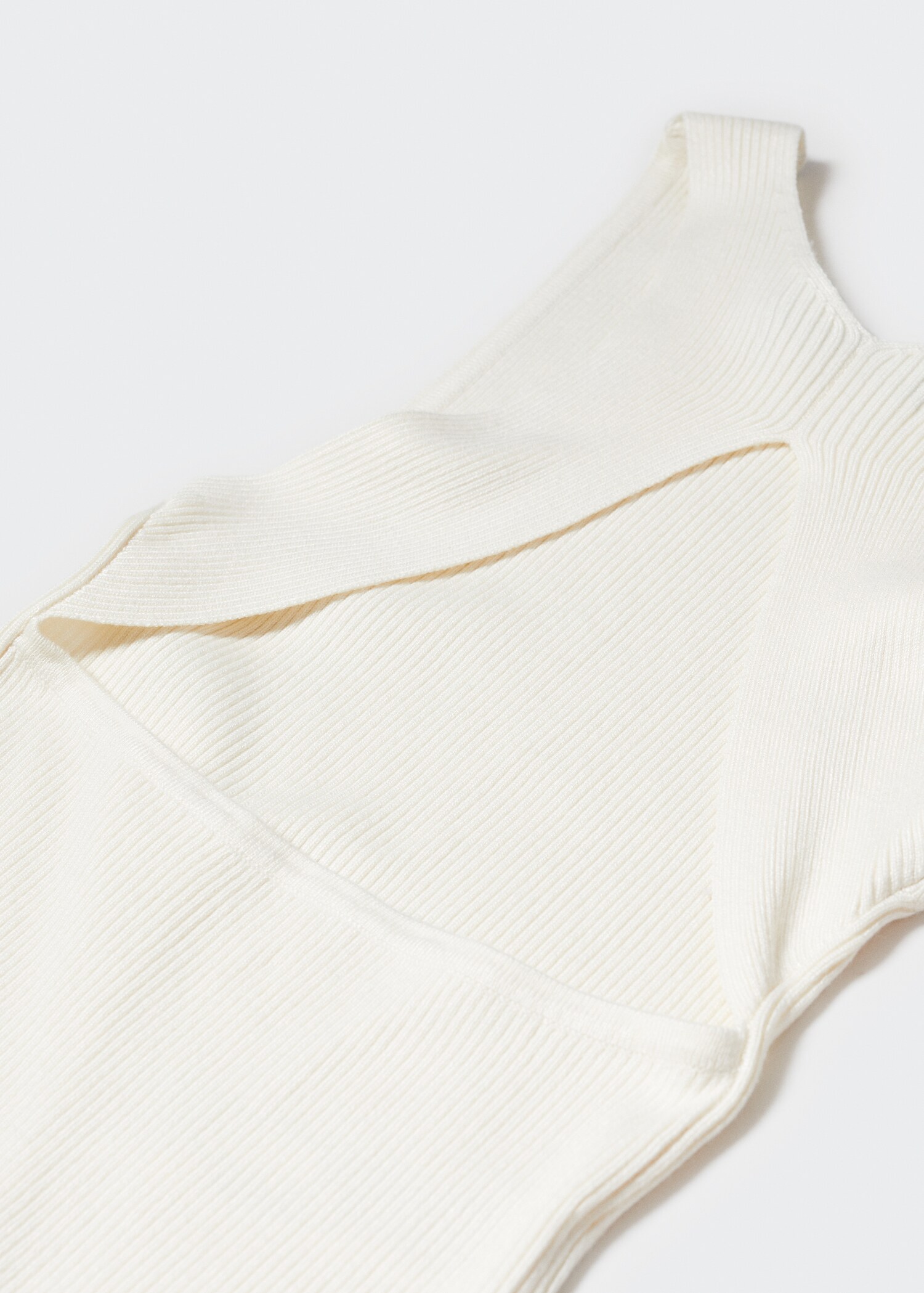 Open back knitted top - Details of the article 8