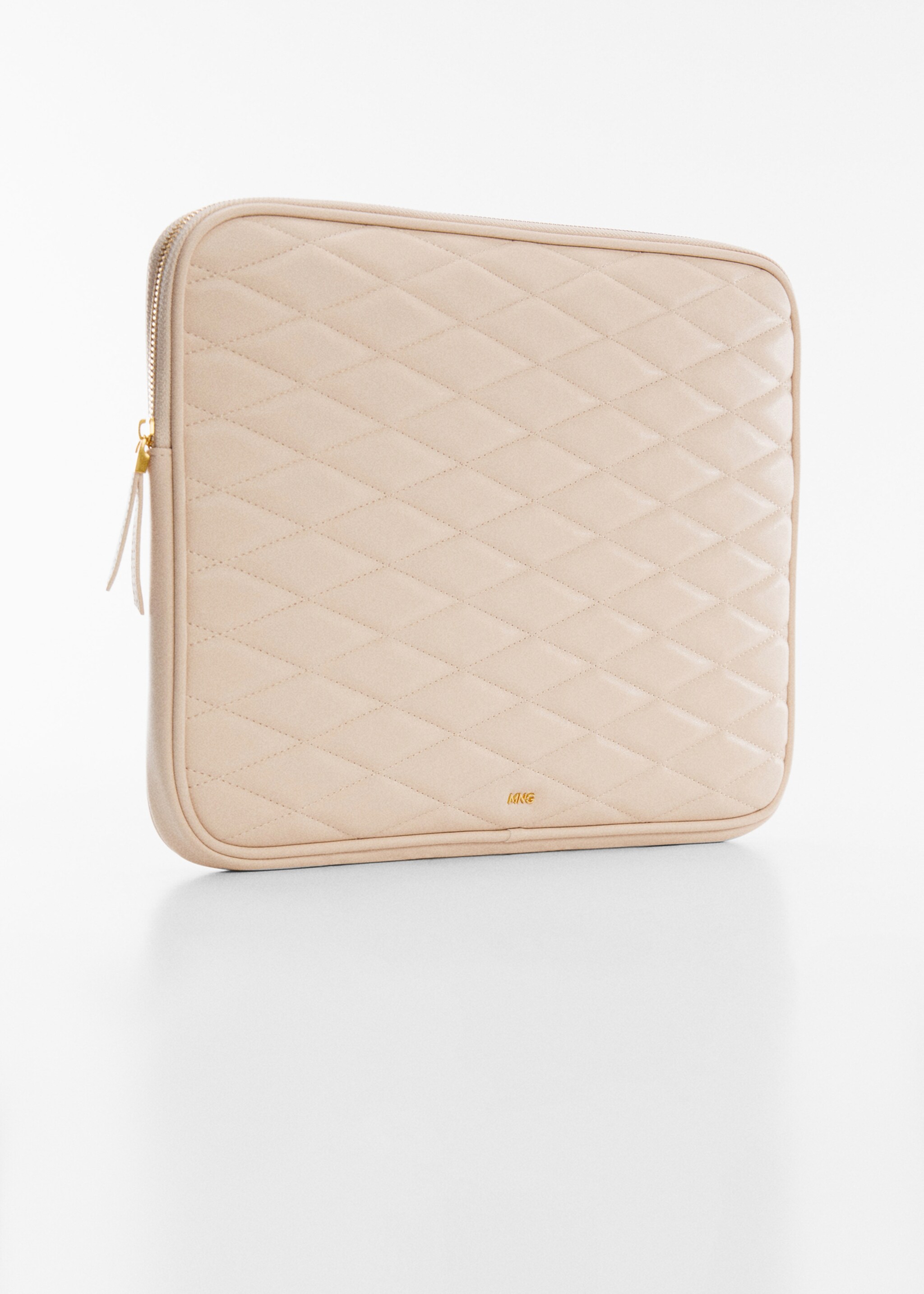 Padded laptop case - Details of the article 2, Off White. Ref: 57040258-00.