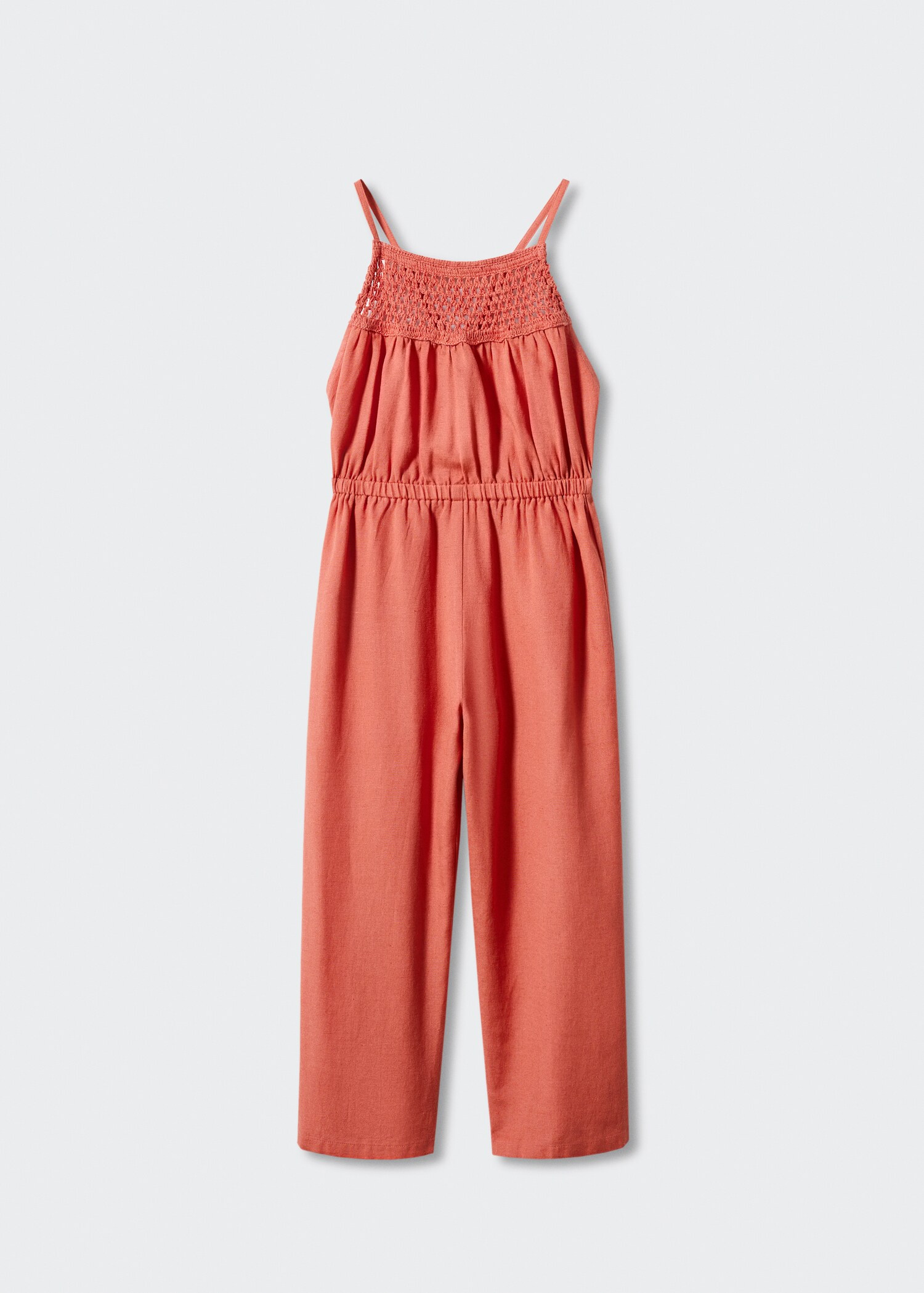 Jumpsuit with crochet detail - Article without model