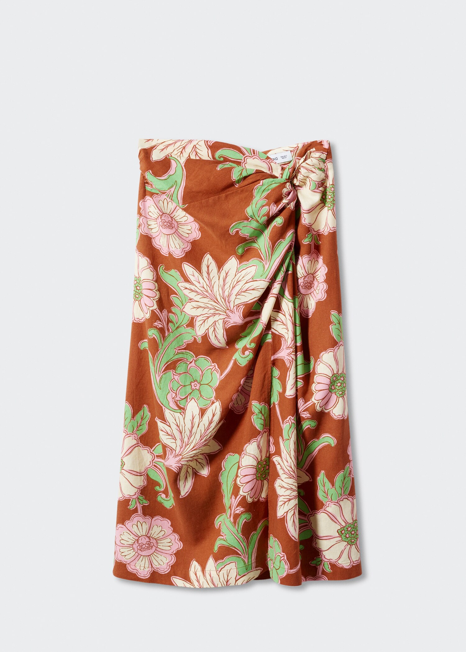 Knot printed skirt - Article without model