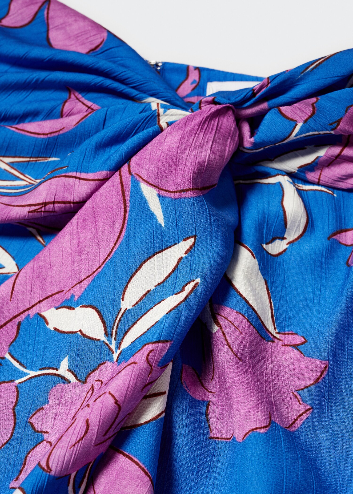 Knot printed skirt - Details of the article 8