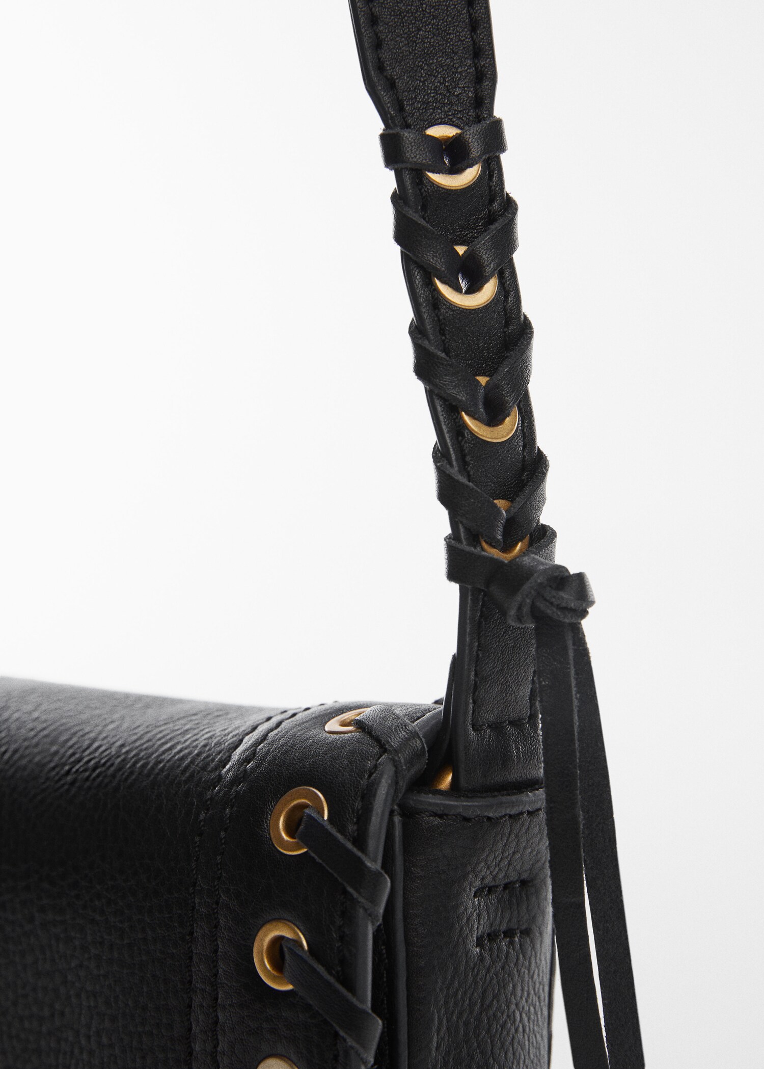 Stud leather bag - Details of the article 1