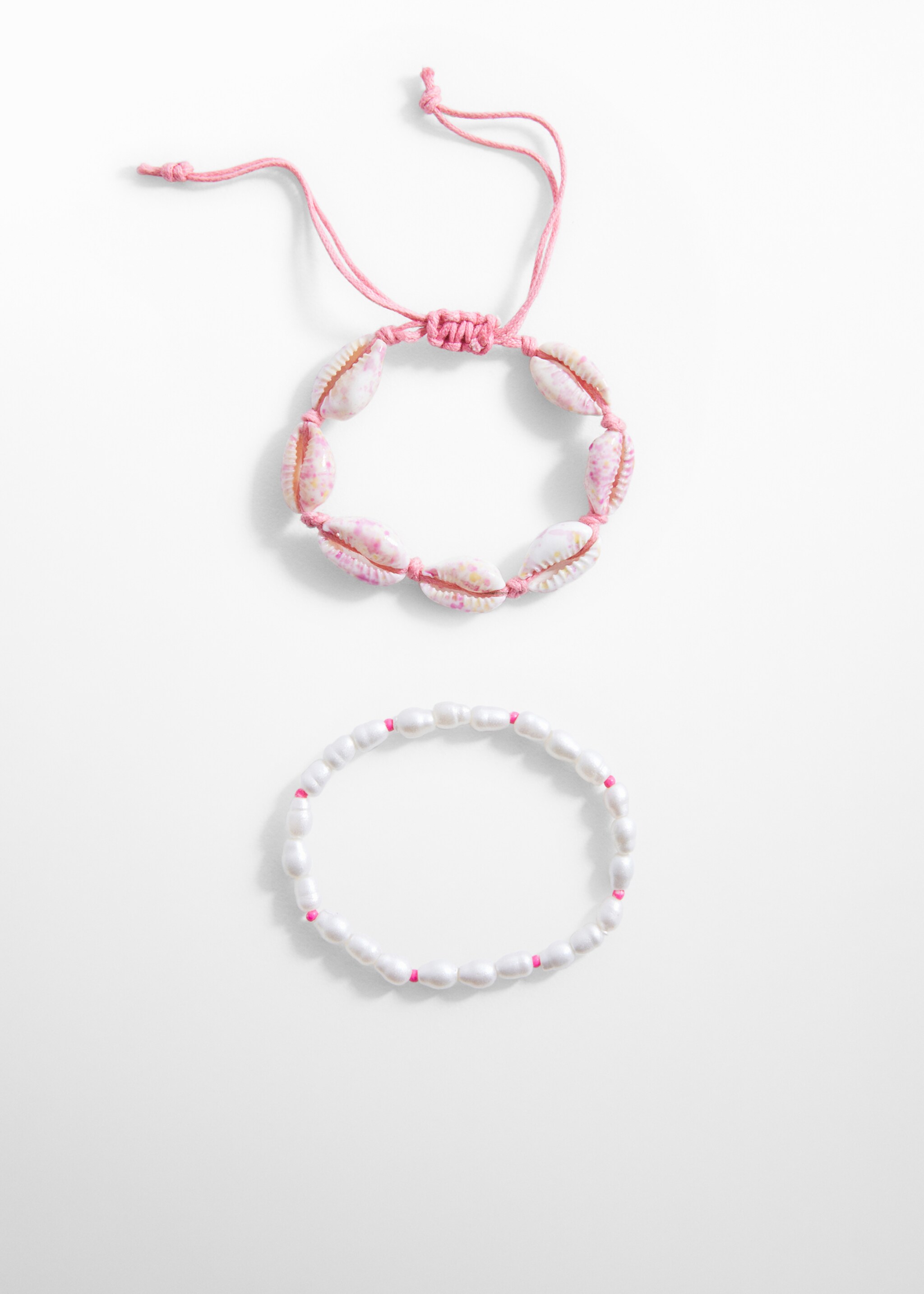 Shell 2 pack bracelets - Article without model, Pink. Ref: 57040281-00.