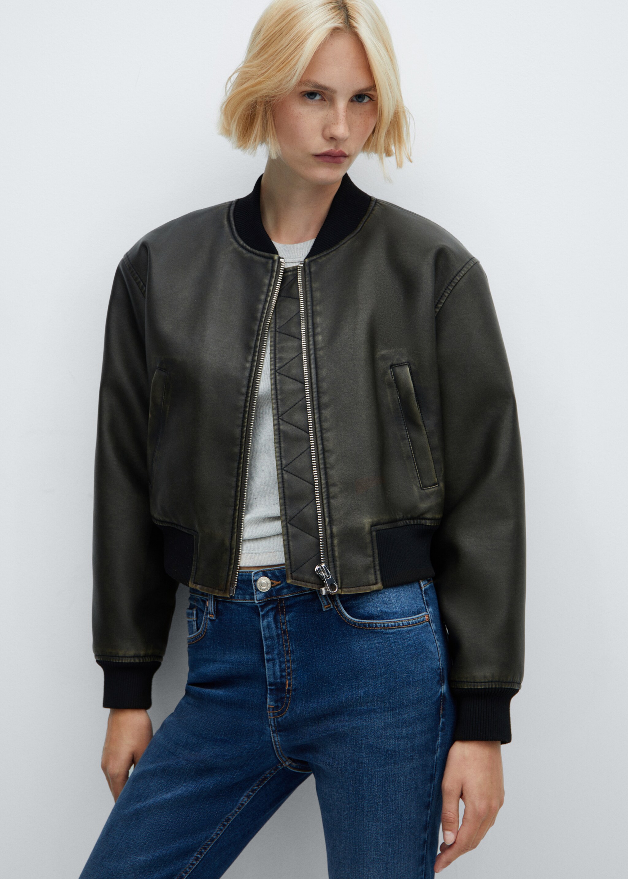 Skinny cropped jeans - Details of the article 2