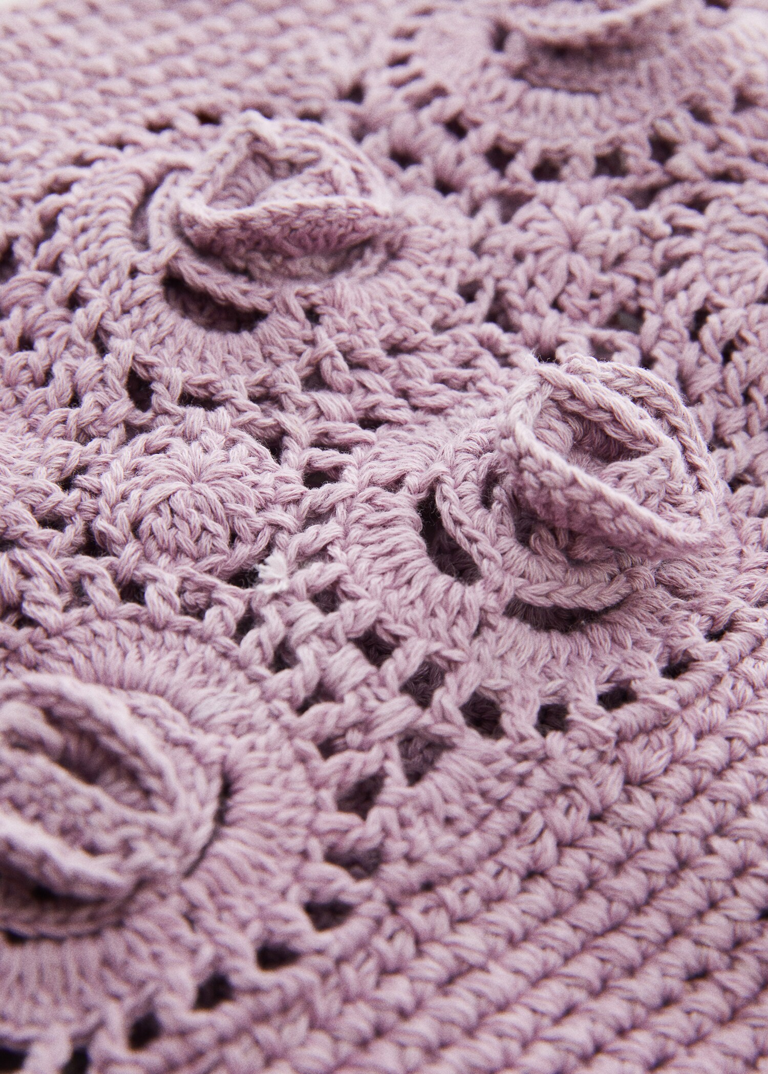 Mini bolso crochet flores - Detalle del artículo 2