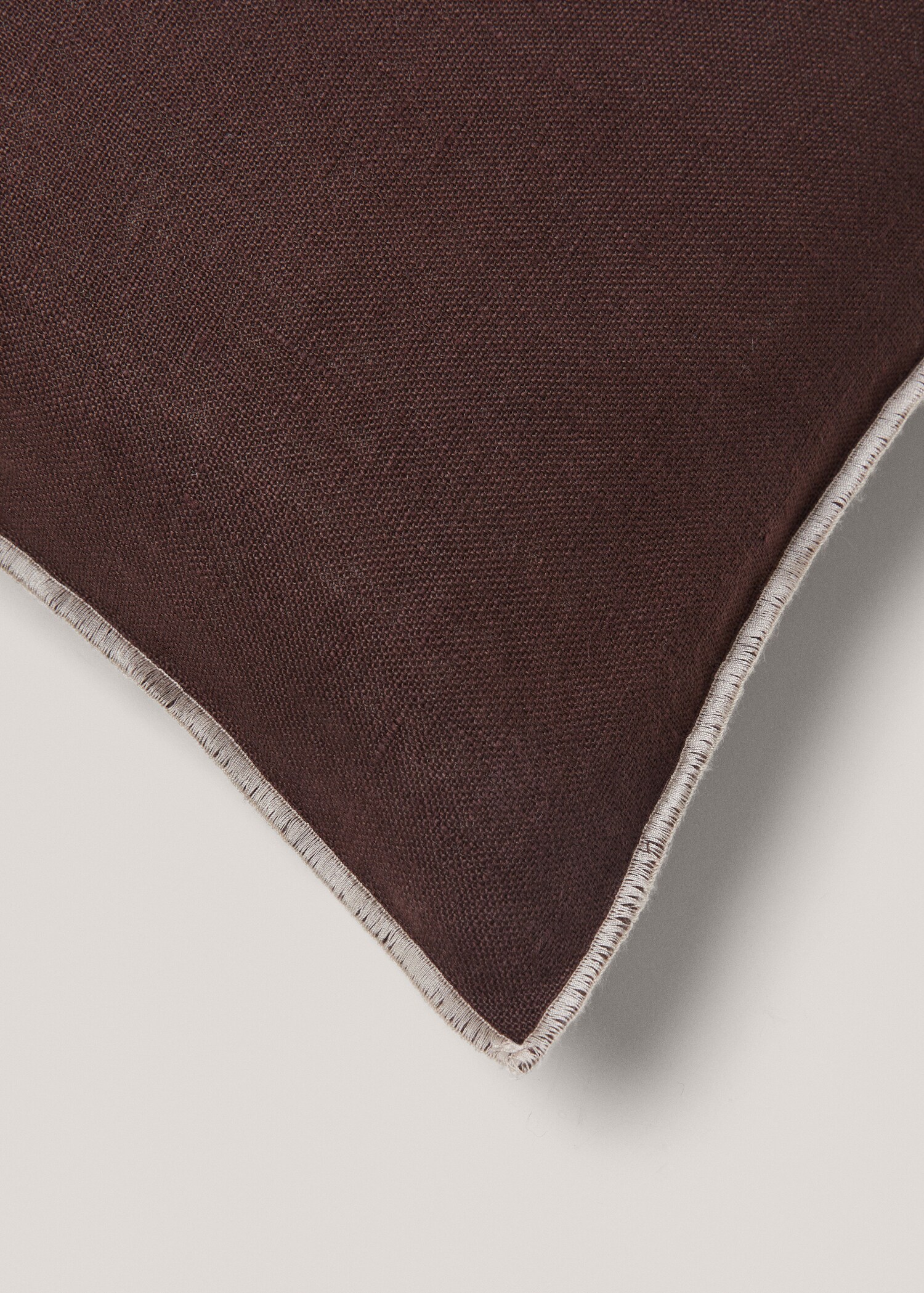 Kuddfodral 100% linne 45x45 cm - Detaljer om artikeln 2