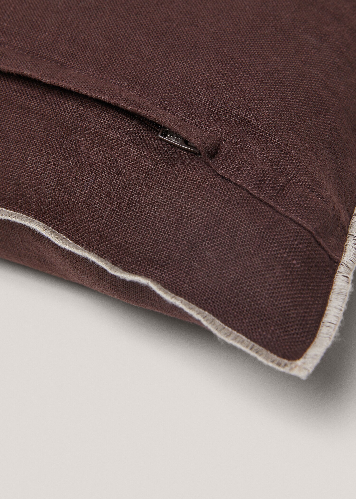 Kuddfodral 100% linne 45x45 cm - Detaljer om artikeln 3