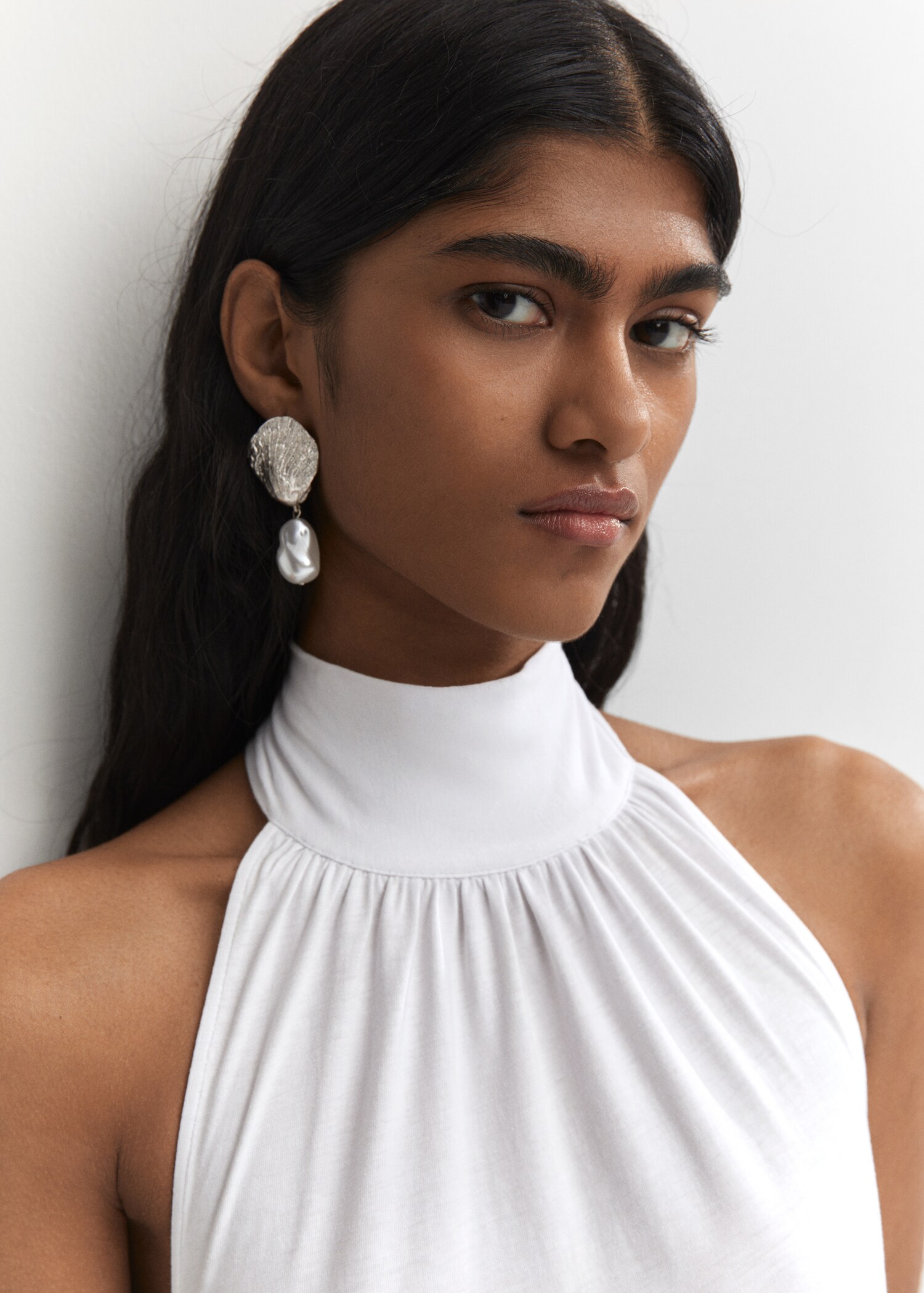 Vestit halter esquena oberta - Detall de l'article 1