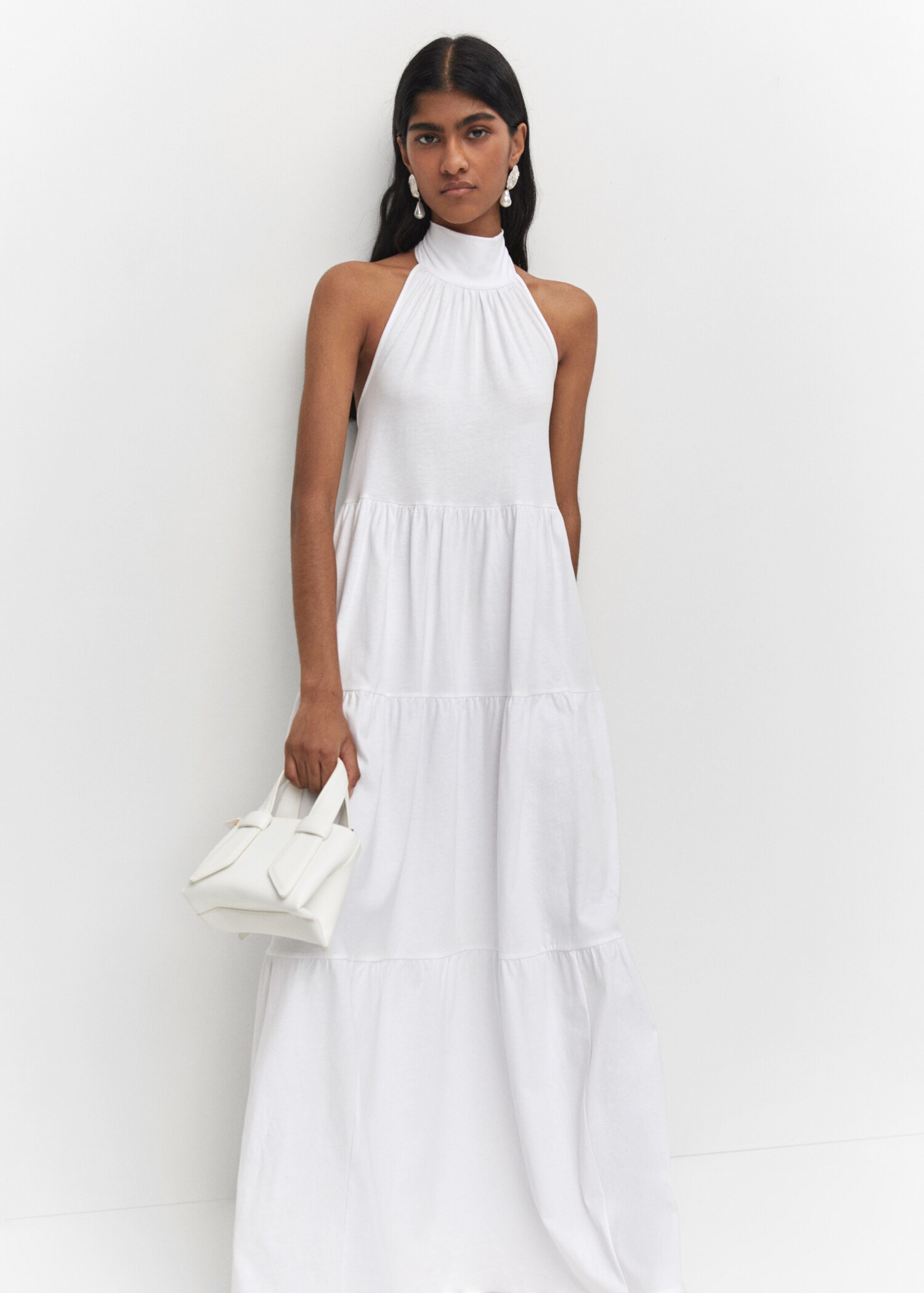 Vestit halter esquena oberta - Detall de l'article 2