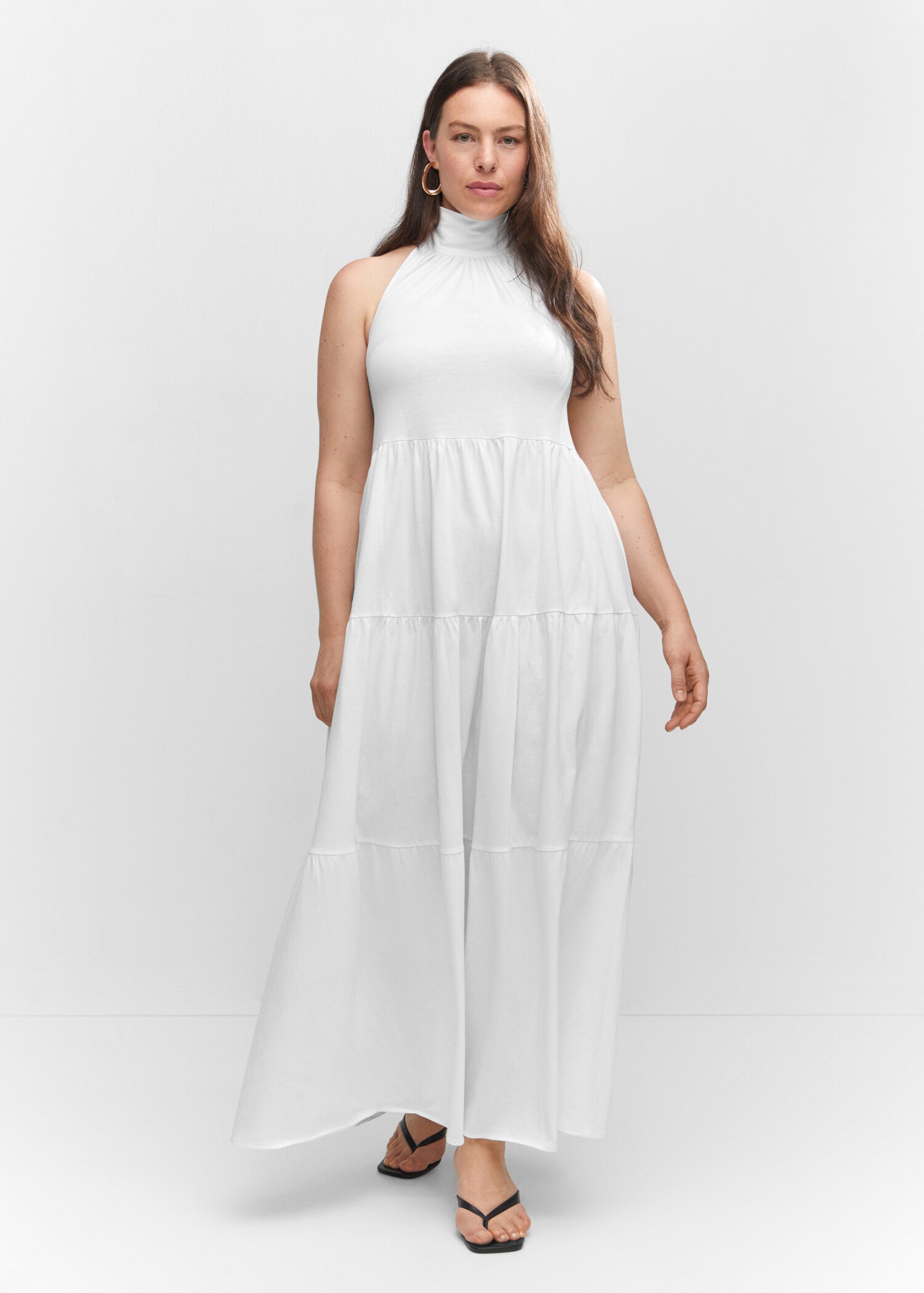 Vestit halter esquena oberta - Detall de l'article 3