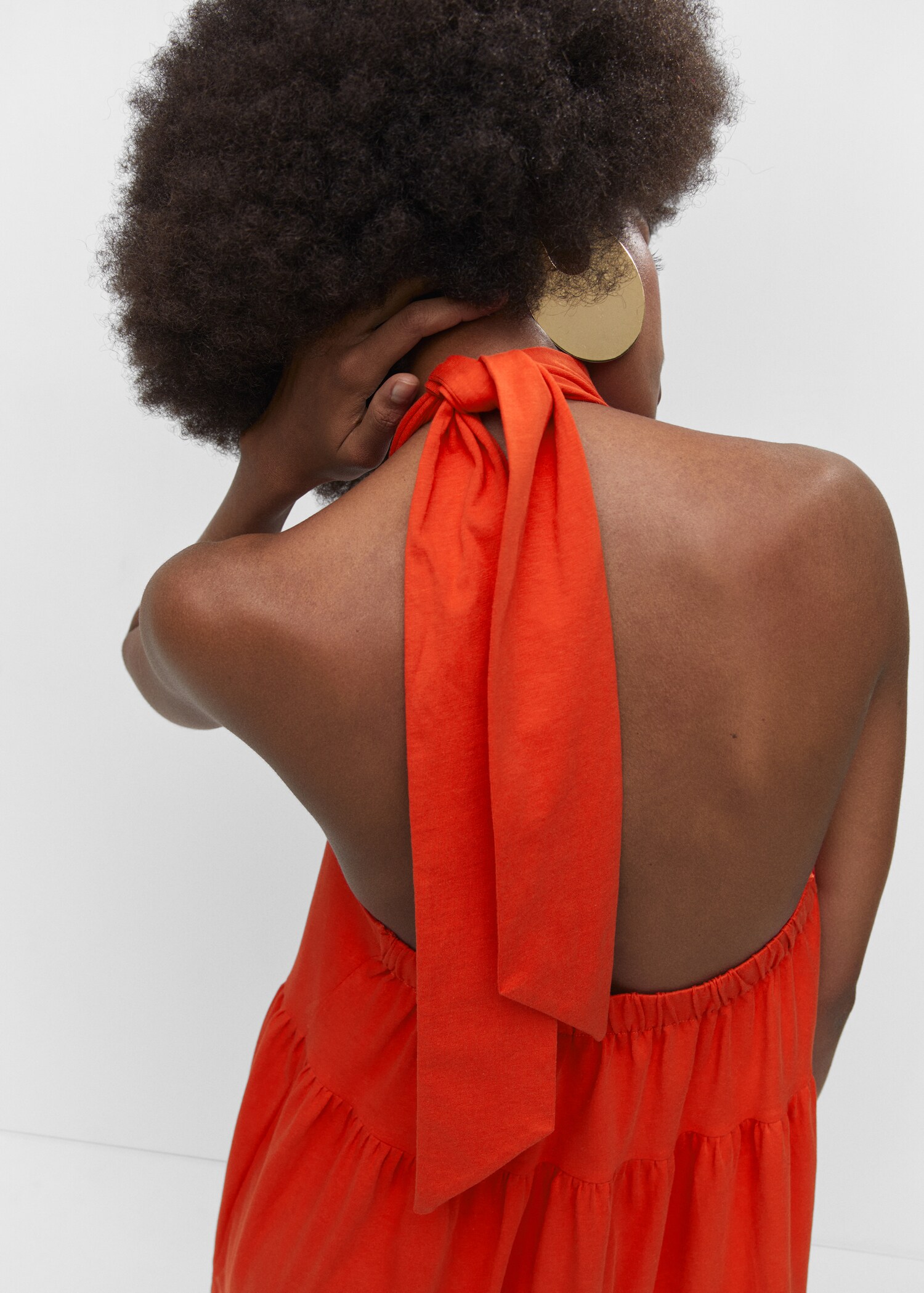 Vestit halter esquena oberta - Detall de l'article 6