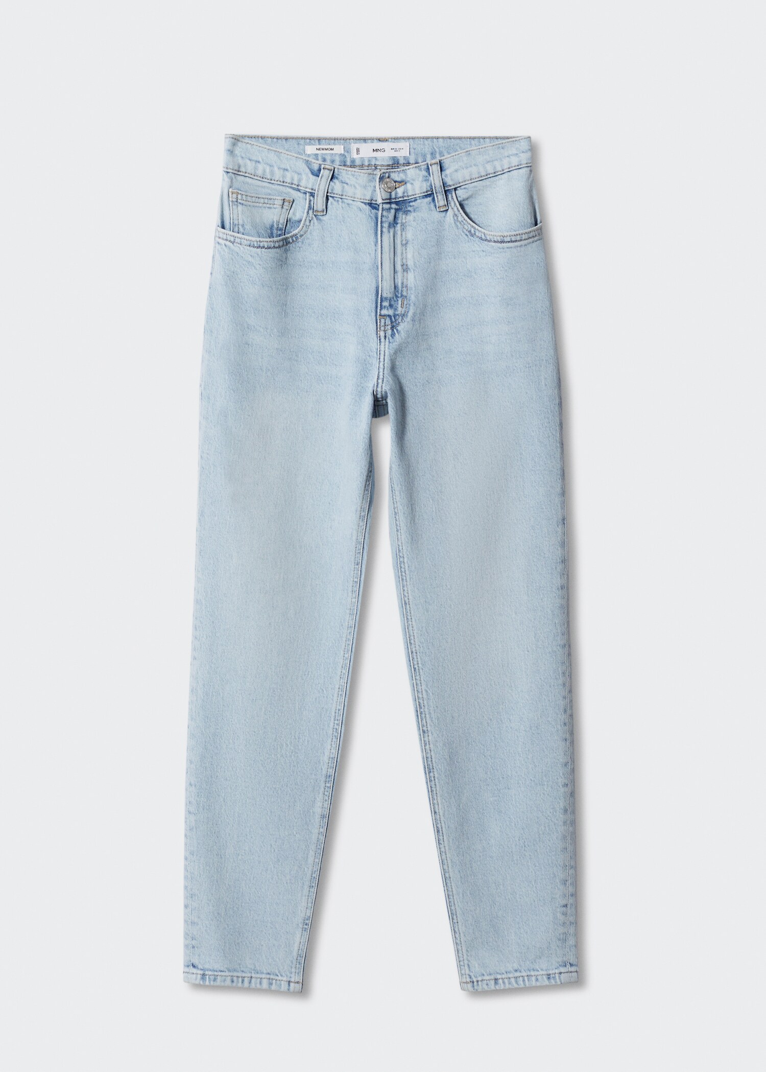 Comfort Mom-Jeans mit hoher Bundhöhe - Artikel ohne Model