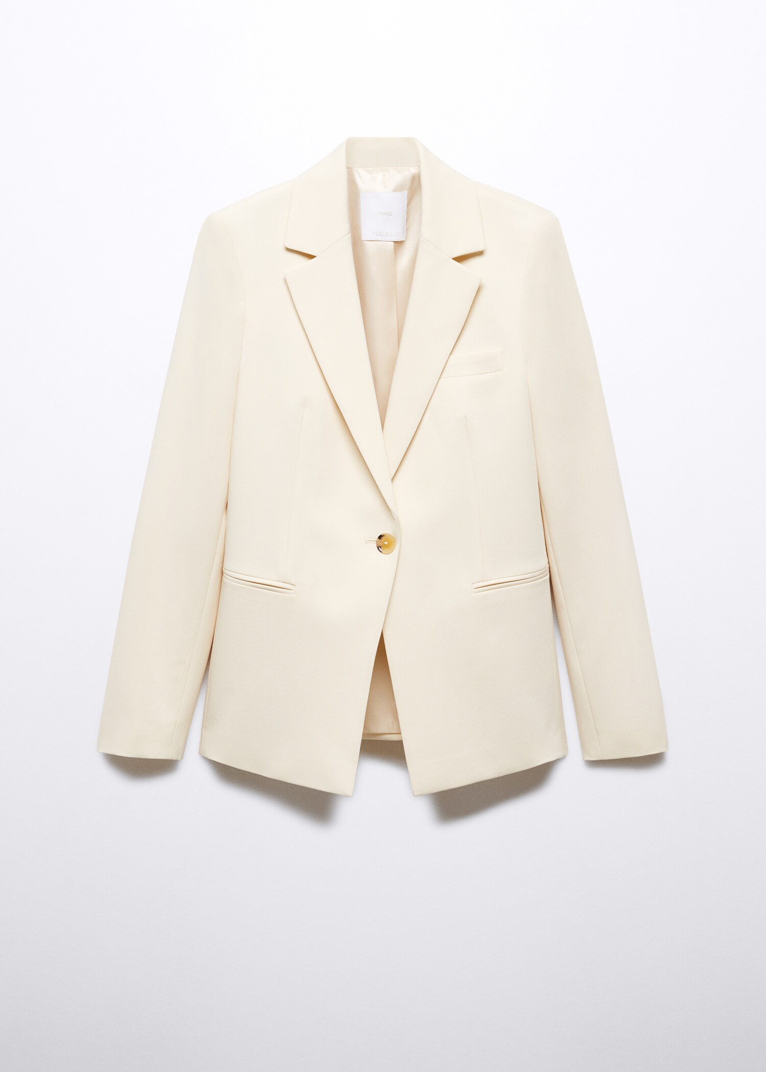 Fitted essential suit jacket - Article without model