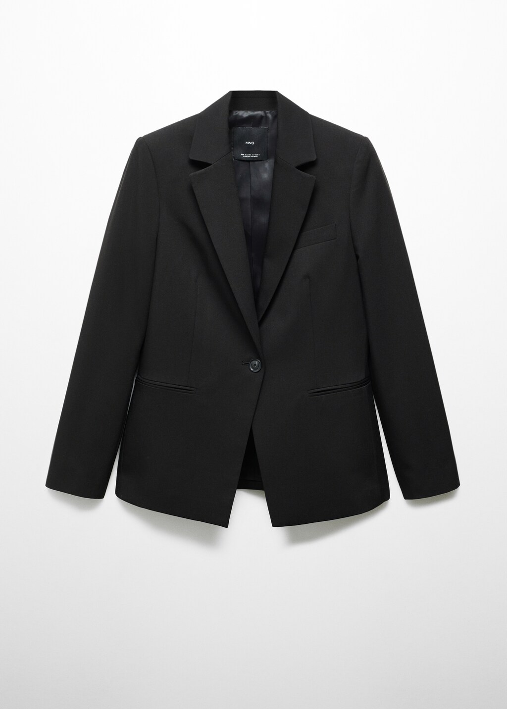 Fitted essential suit jacket - Women | MANGO OUTLET USA Fitted essential suit jacket - Women | MANGO OUTLET USA