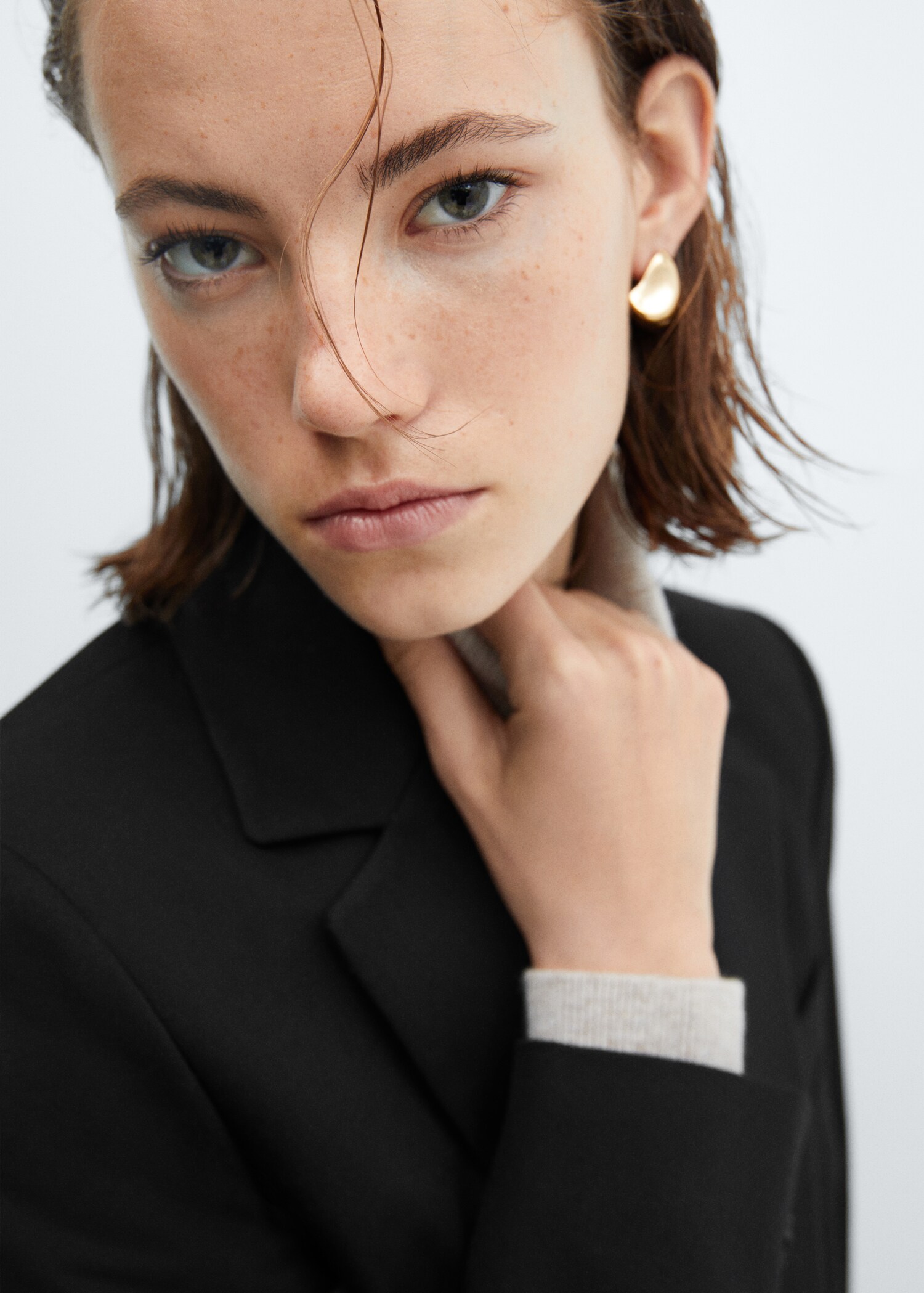 Fitted essential suit jacket - Details of the article 1