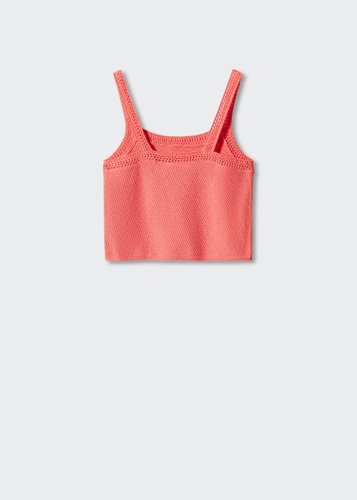 Crochet top - Reverse of the article