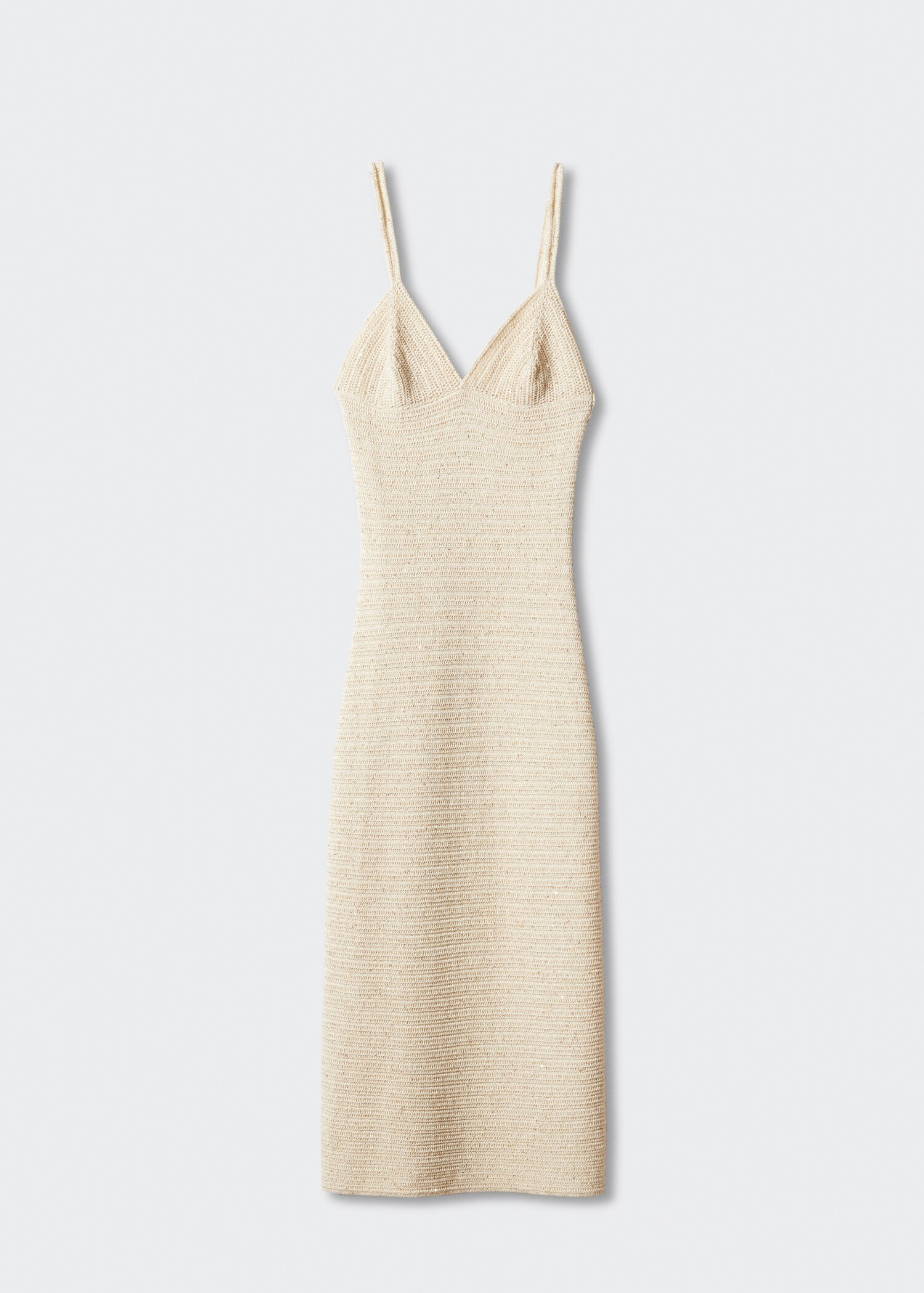 Knitted dress with sequin detail - Article without model