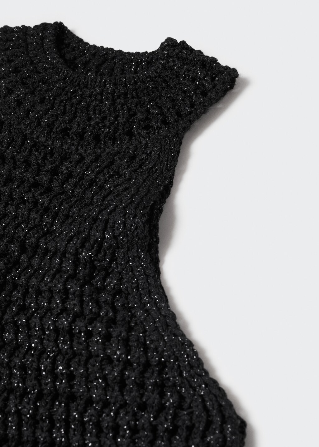 Lurex halter neck top - Women | MANGO OUTLET USA