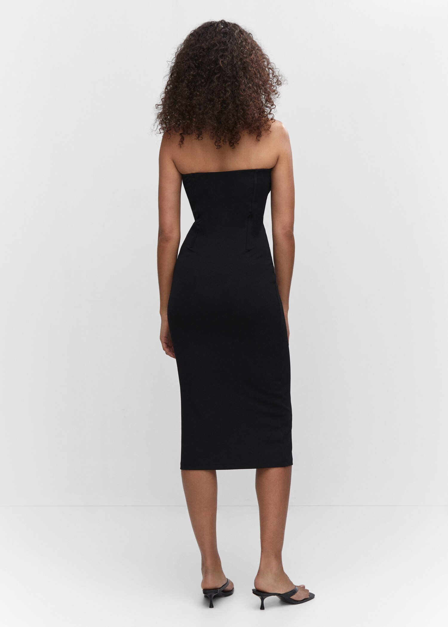 Strapless jurk - Achterkant van het artikel