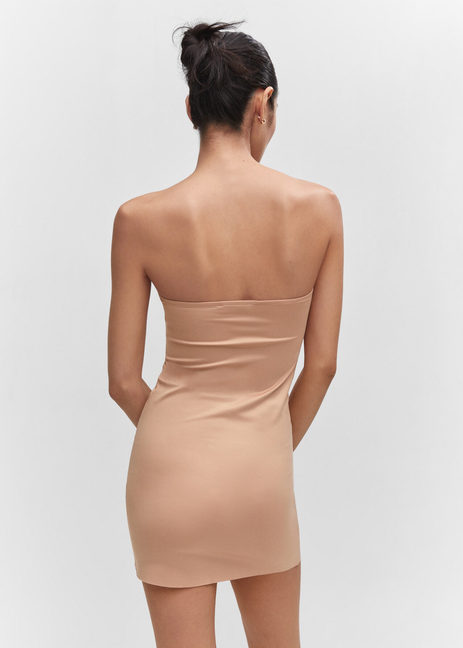 Seamless strapless dress - Reverse of the article