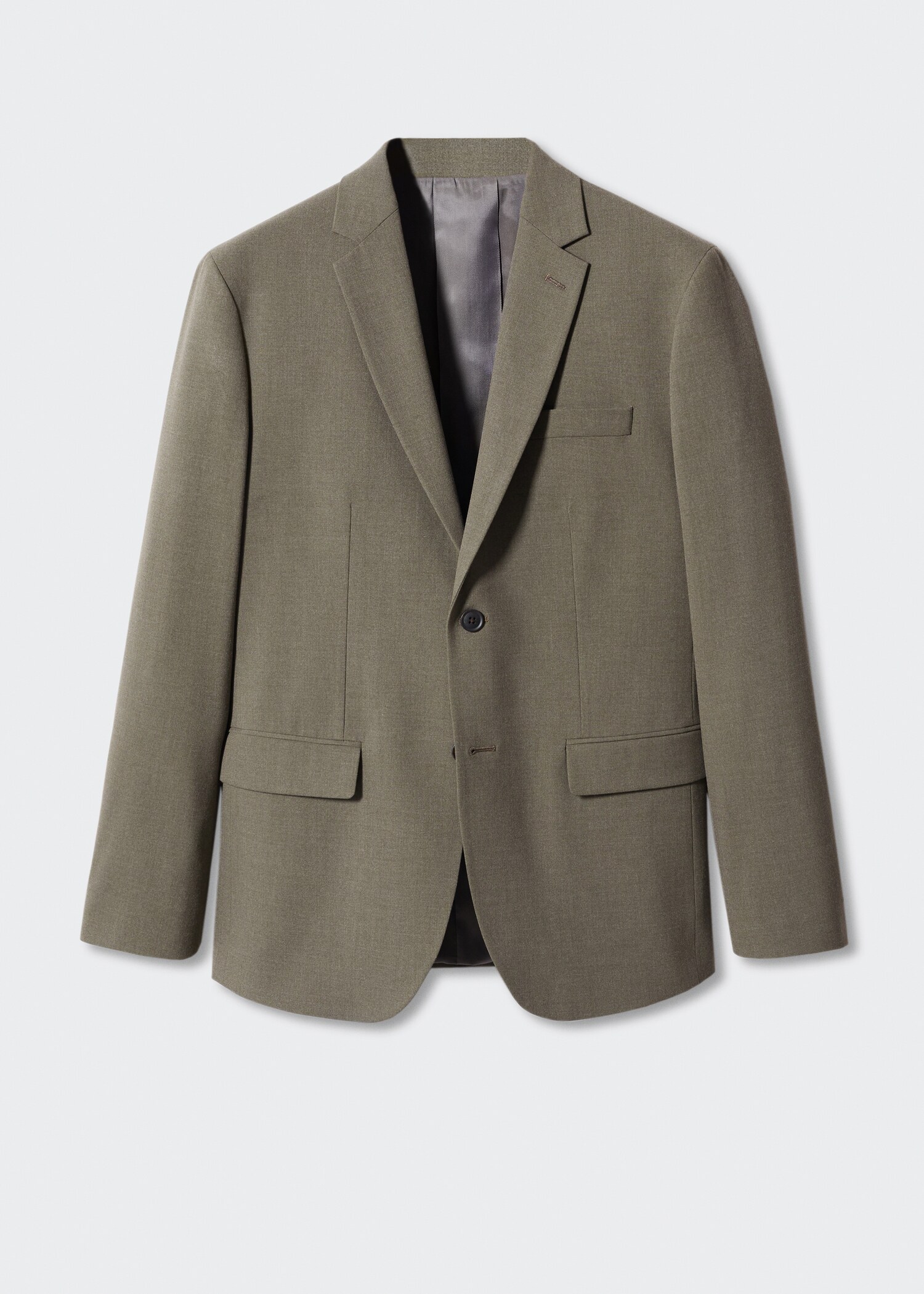 Stretch-fabric slim-fit suit jacket - Article without model